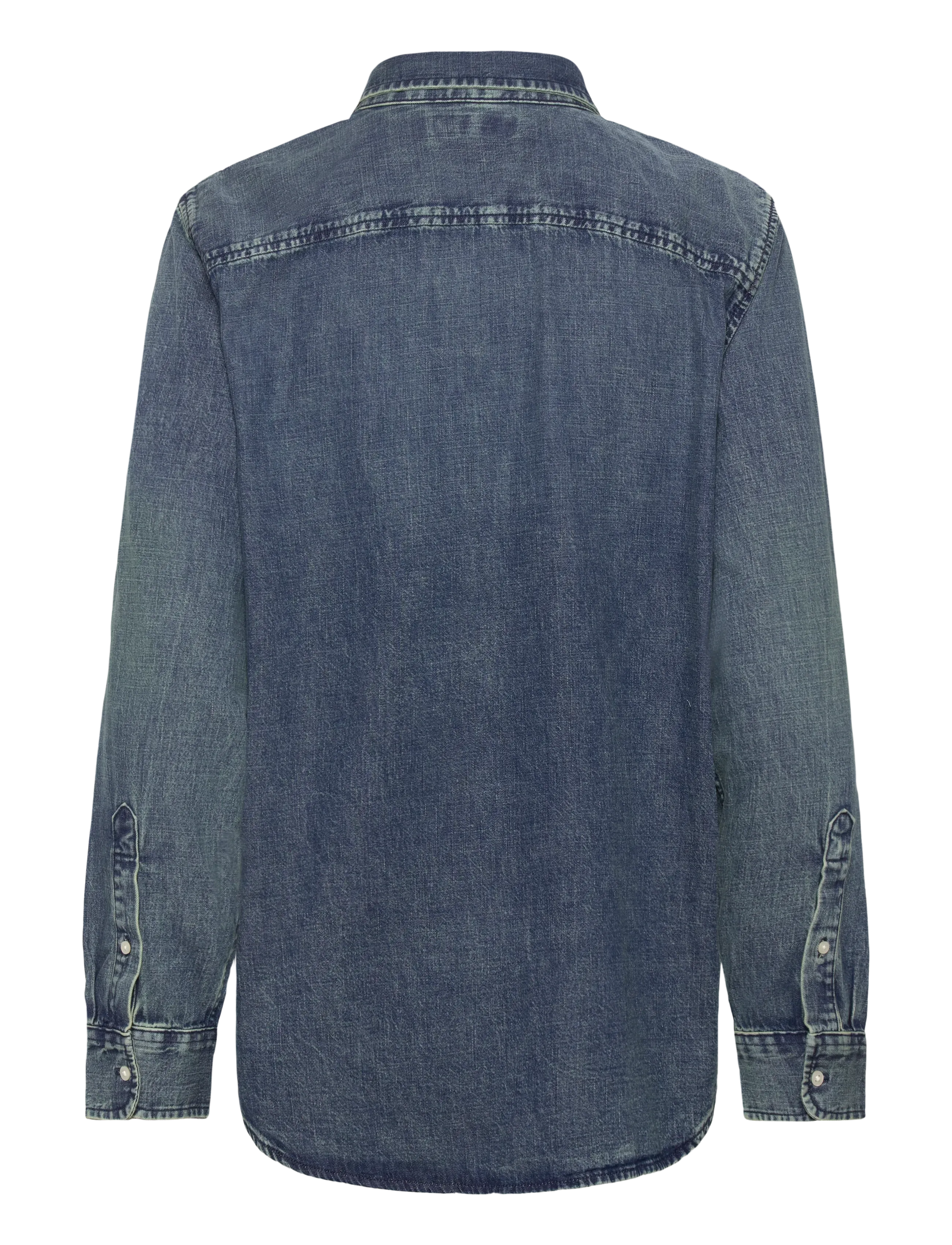 Lauren Women - Classic Fit Denim Shirt - haze wash - 1