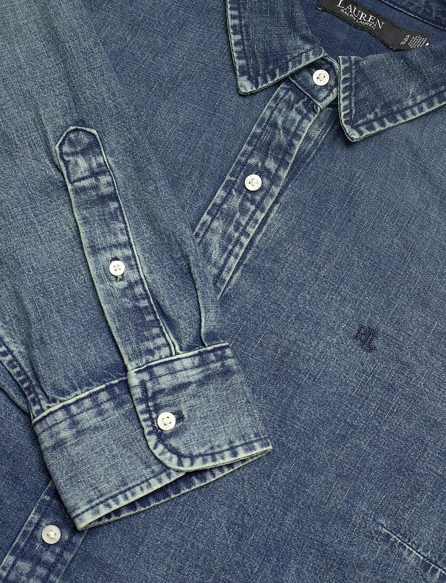 Lauren Women - Classic Fit Denim Shirt - haze wash - 2