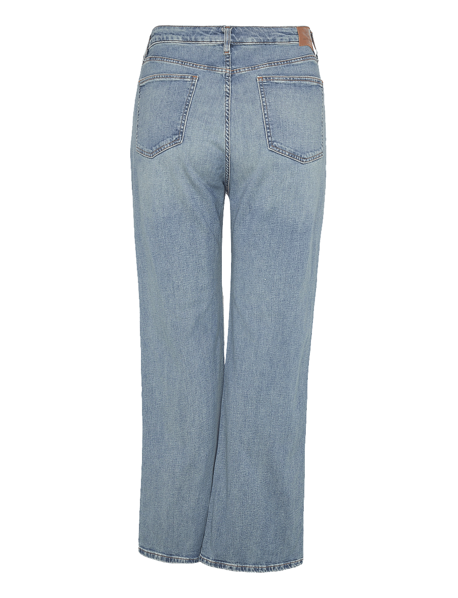 Lauren Women - High-Rise Wide-Leg Jean - alicia wash - 1