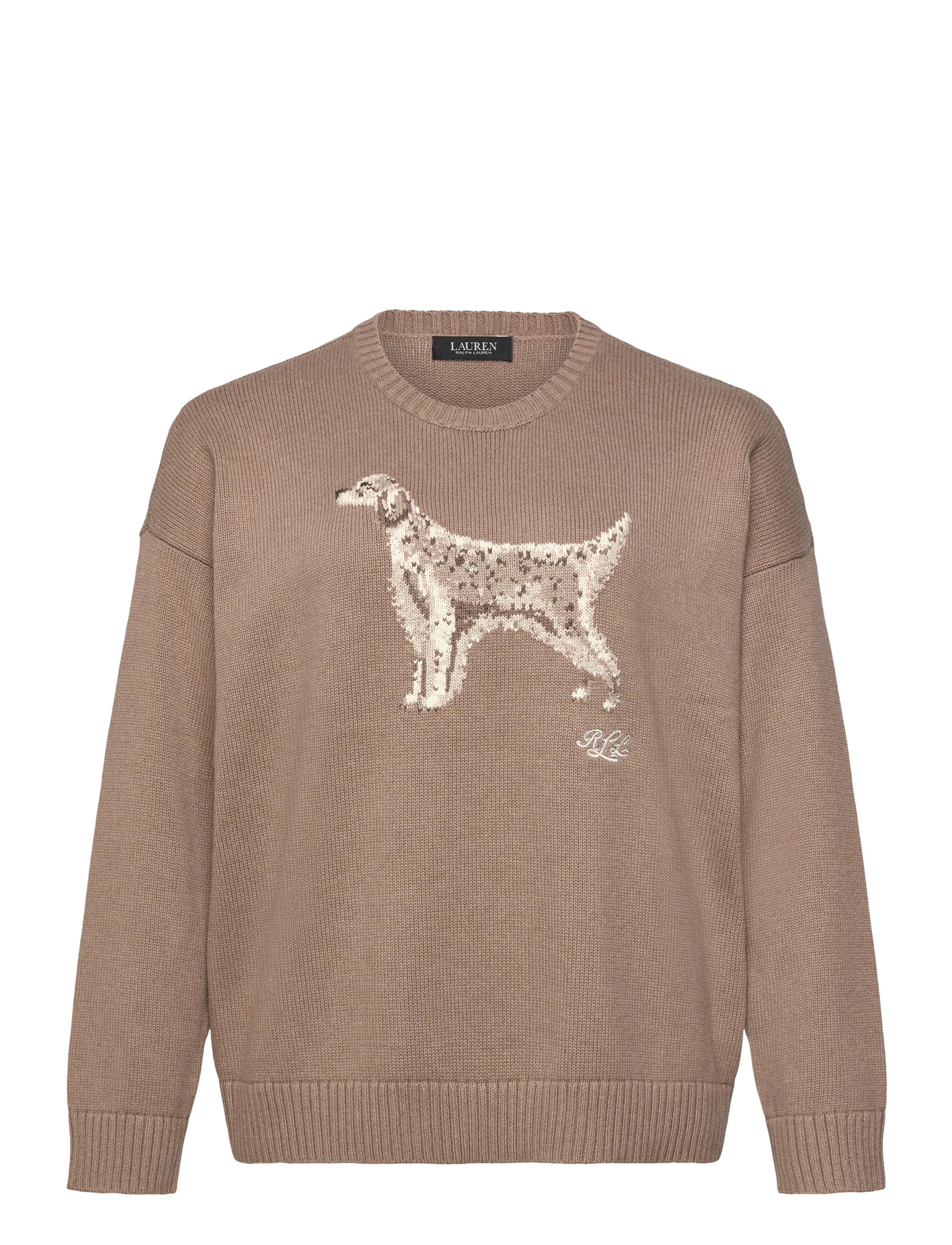 Lauren Women - Intarsia-Knit English Setter Sweater - adirondack heathe - 0