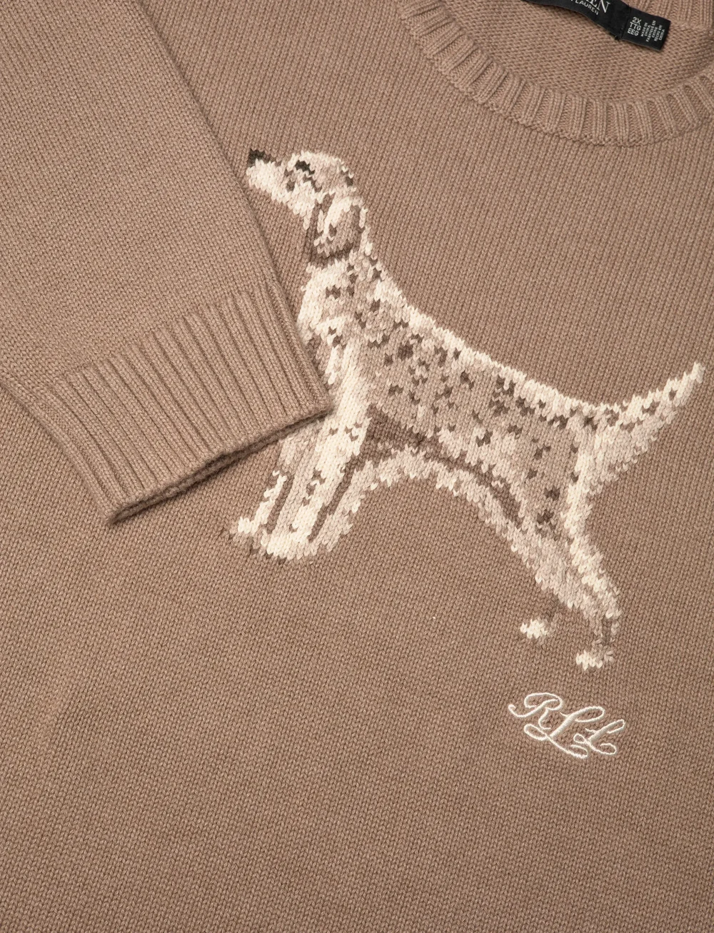 Lauren Women - Intarsia-Knit English Setter Sweater - tröjor - adirondack heathe - 2