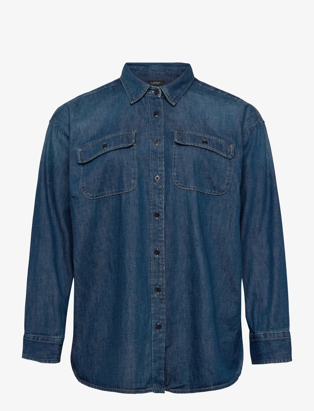 Lauren Women - Denim Shirt - denim shirts - atecco wash - 0