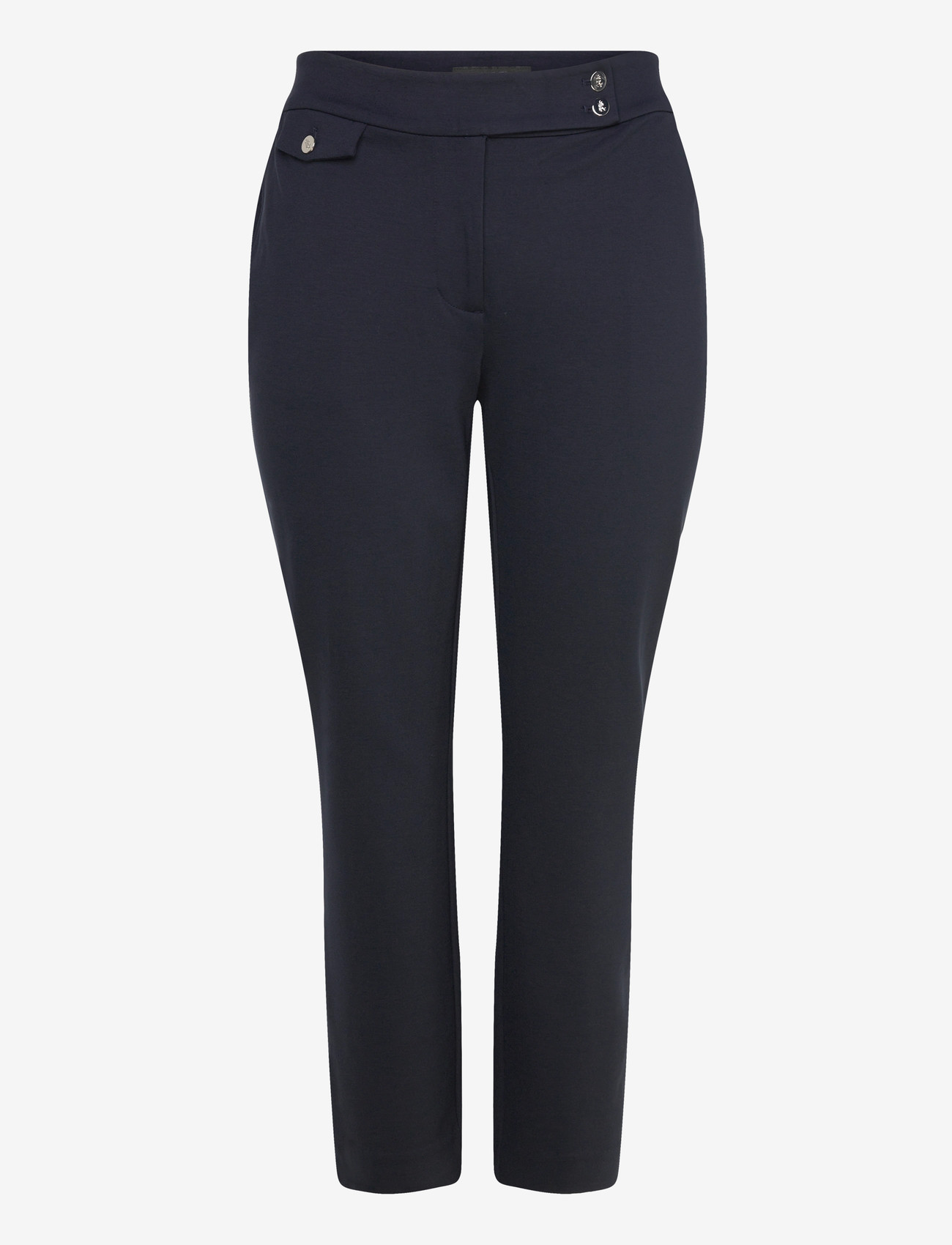 Lauren Women - Ponte Ankle Pant - formell - lauren navy - 0