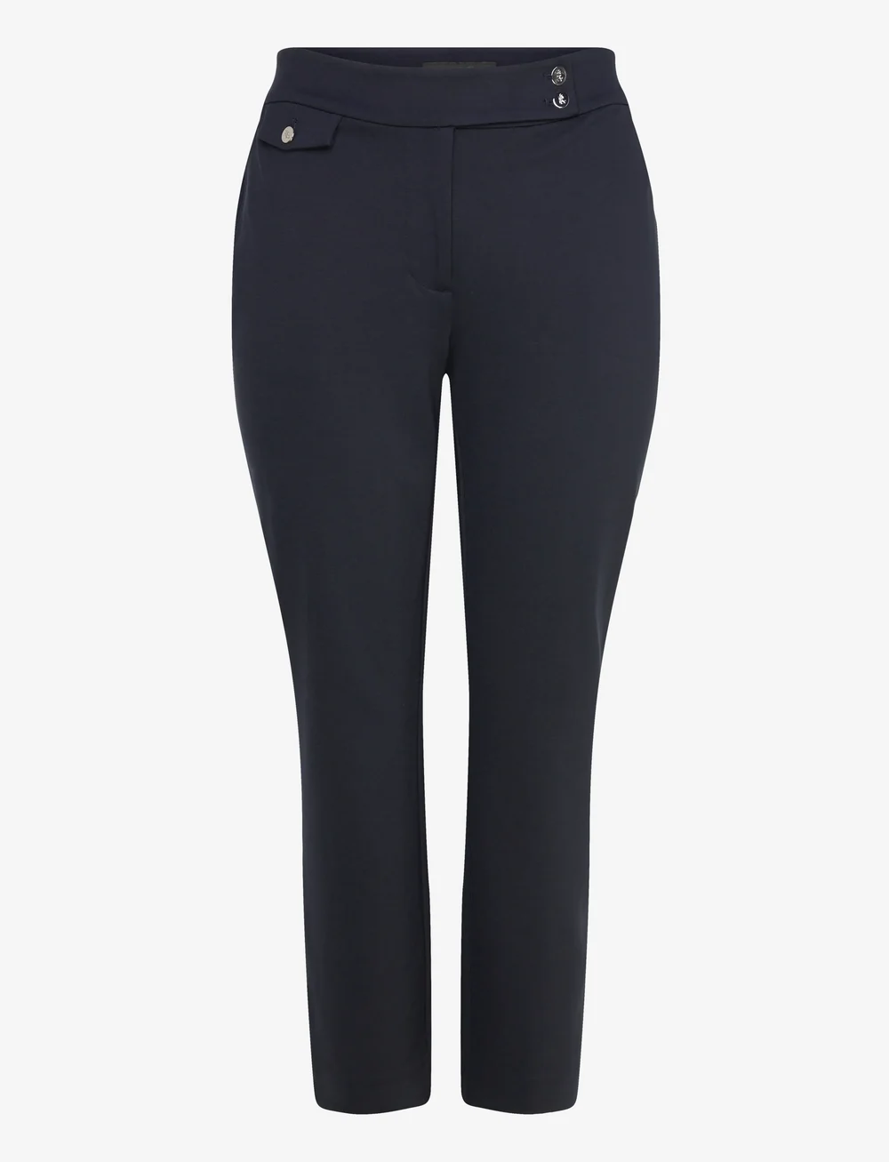 Lauren Women - Ponte Ankle Pant - tailored trousers - lauren navy - 0
