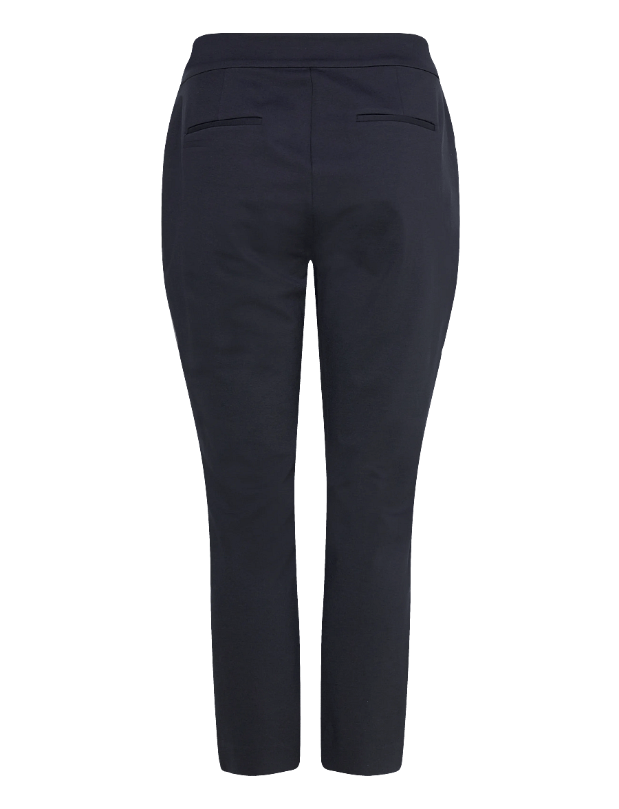 Lauren Women - Ponte Ankle Pant - formell - lauren navy - 2