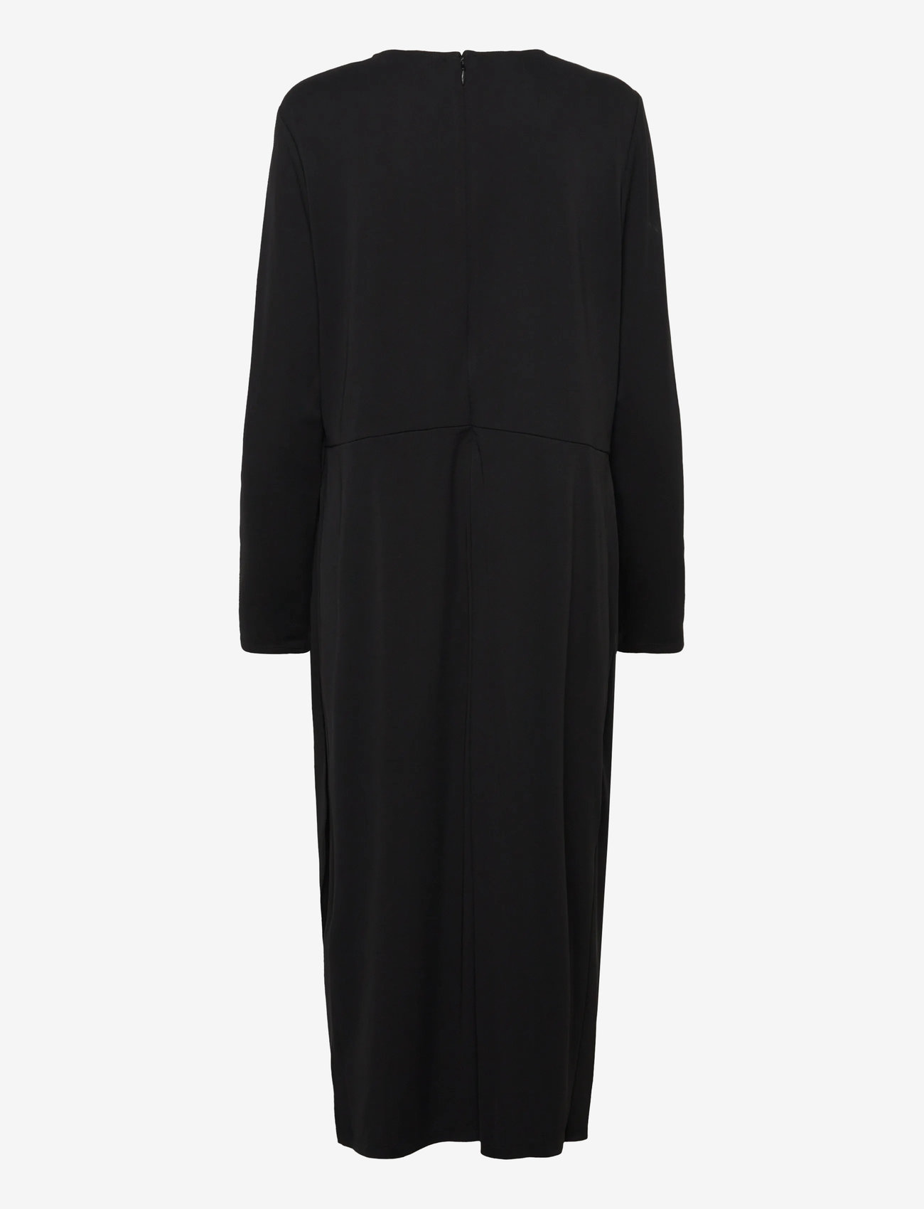 Lauren Women - Buckle-Trim Stretch Jersey Dress - evening dresses - black - 1