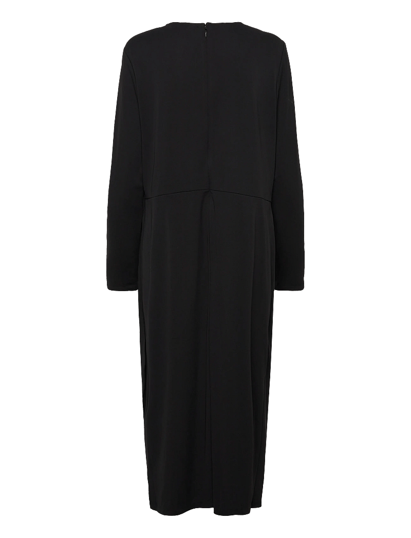 Lauren Women - Buckle-Trim Stretch Jersey Dress - evening dresses - black - 1