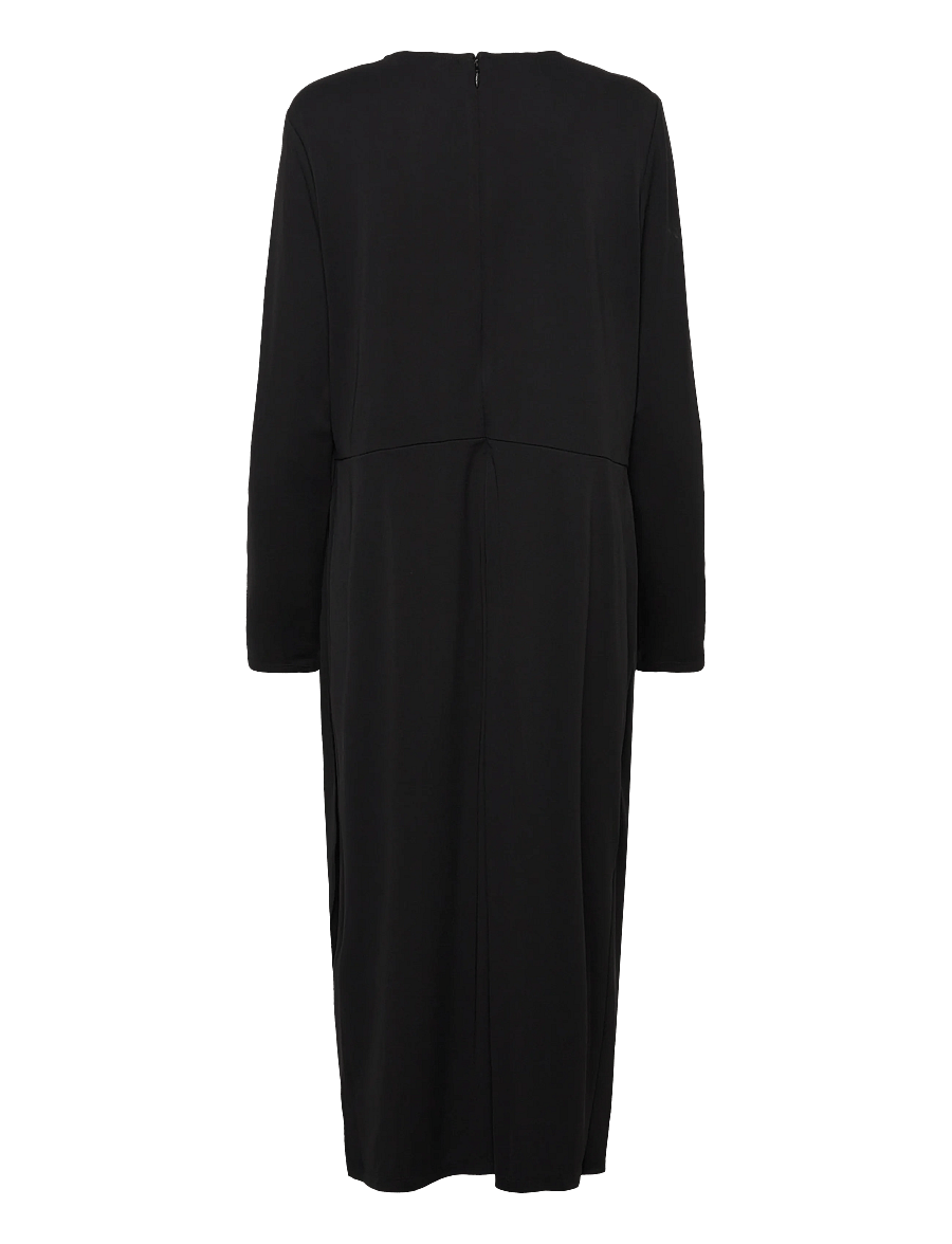Lauren Women - Buckle-Trim Stretch Jersey Dress - festklänningar - black - 1
