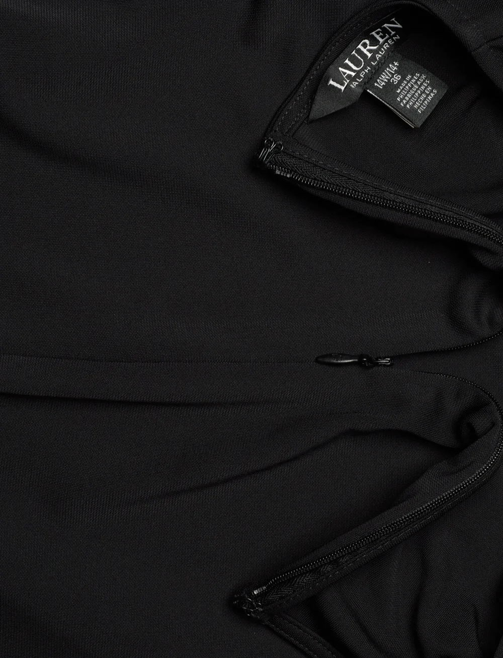 Lauren Women - Buckle-Trim Stretch Jersey Dress - abendkleider - black - 3