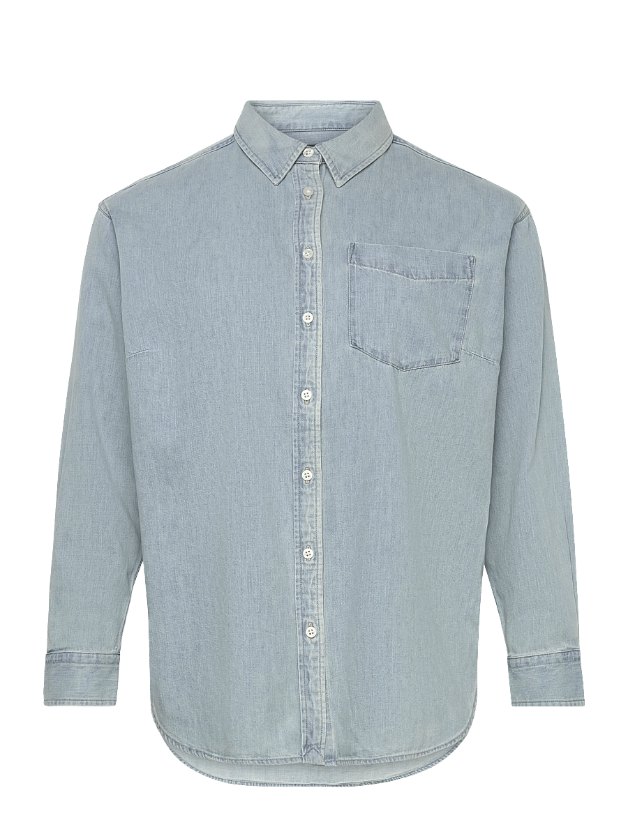 Lauren Women - 2X1 DENIM-WVN-SHIRT - jeansskjortor - arilee wash - 0