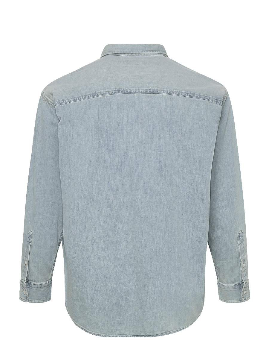 Lauren Women - 2X1 DENIM-WVN-SHIRT - jeansskjortor - arilee wash - 1