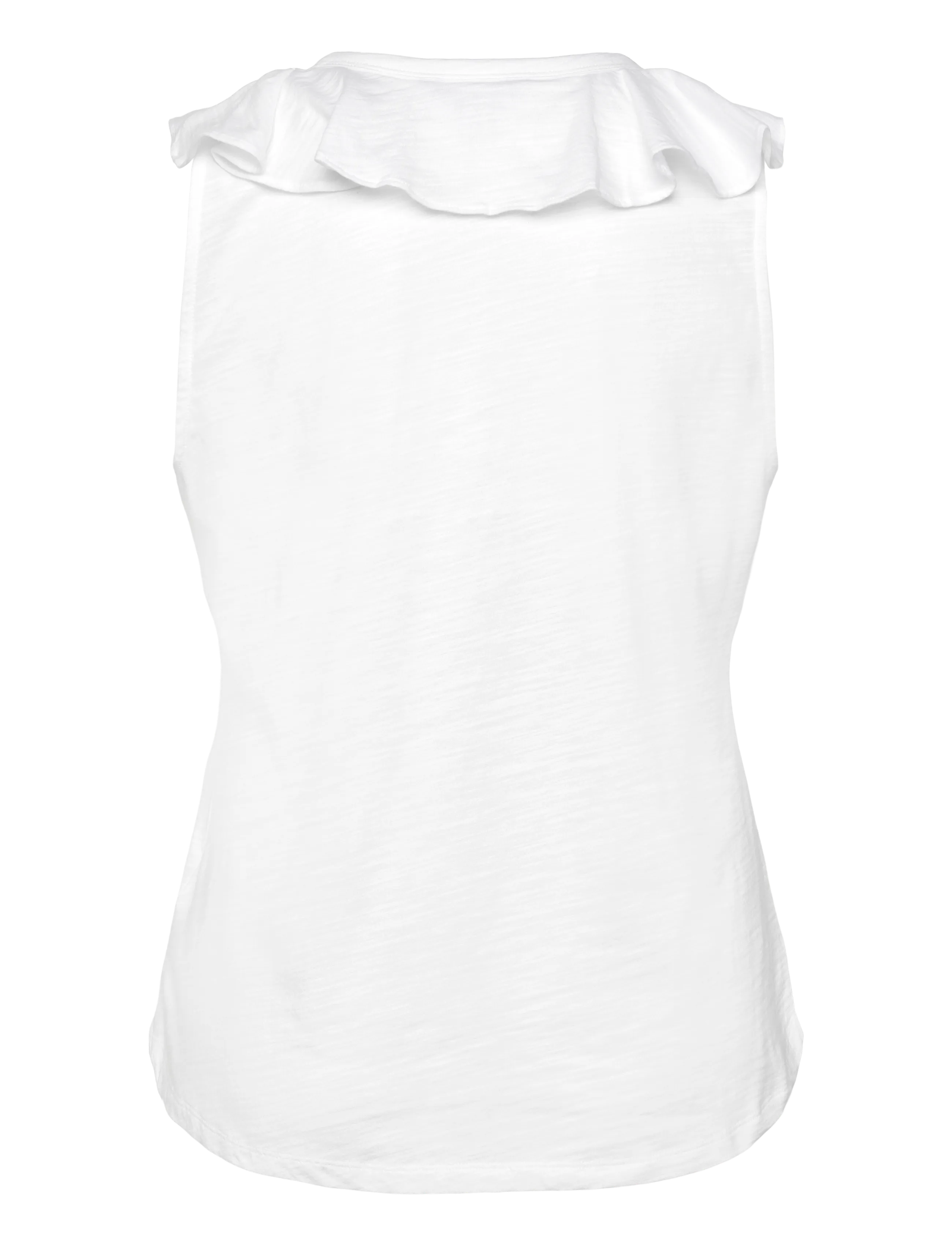 Lauren Women - FRESH CTN SLUB JRSY-KNT-PULLOVER - tanktops - white - 2