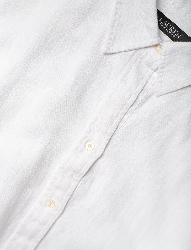 Lauren Women - CLASSIC LINEN-WVN-DRESSES - sommerkleider - white - 2