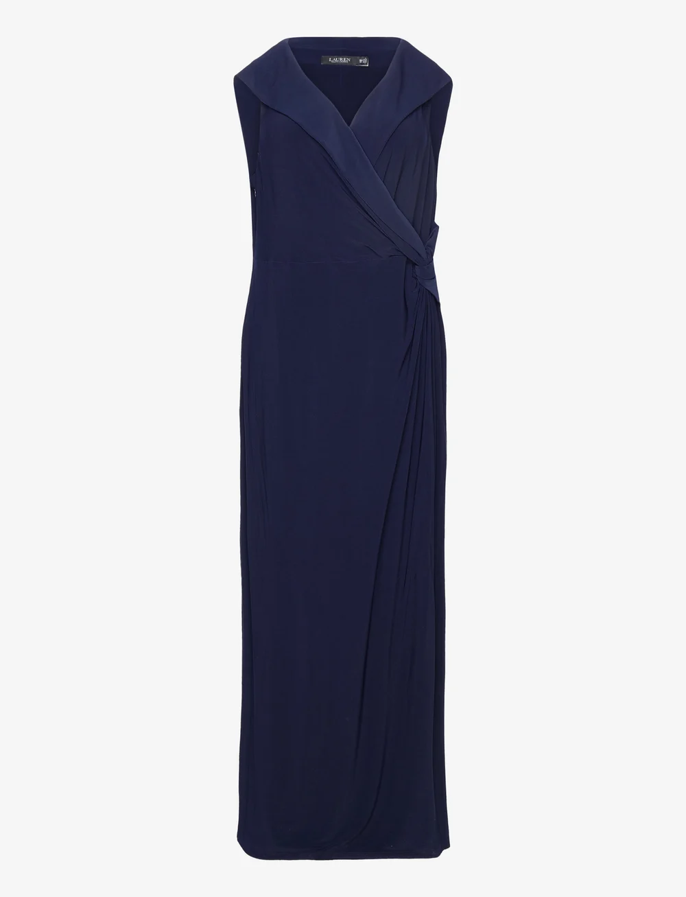 Lauren Women - Jersey Off-the-Shoulder Gown - abendkleider - lighthouse navy - 0