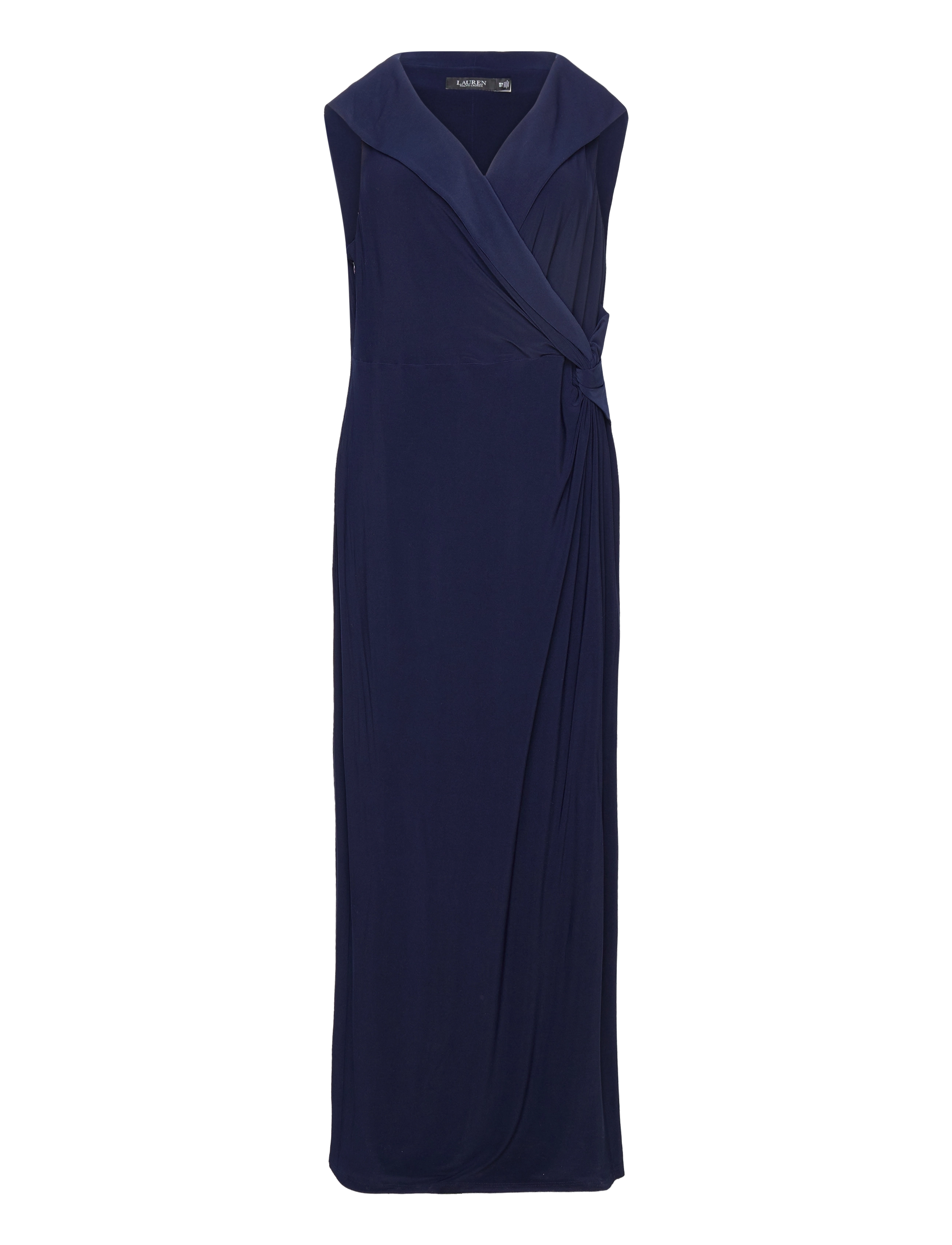 Lauren Women Jersey Off-the-Shoulder Gown - Festtøj - LIGHTHOUSE NAVY / navy