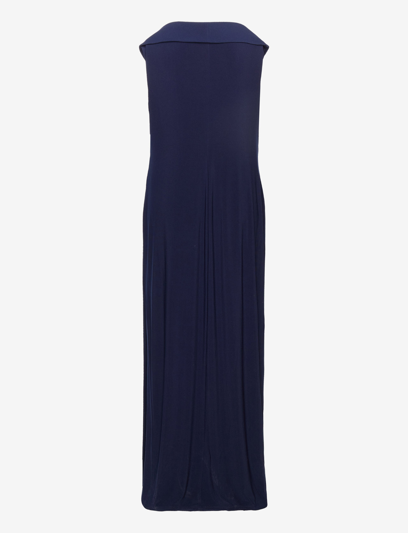Lauren Women - Jersey Off-the-Shoulder Gown - evening dresses - lighthouse navy - 1