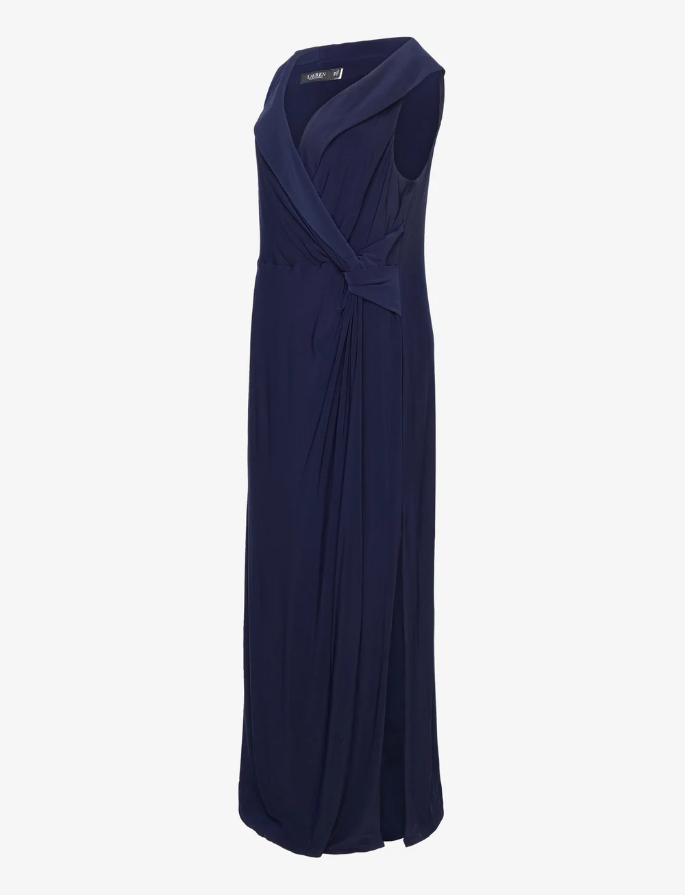 Lauren Women - Jersey Off-the-Shoulder Gown - abendkleider - lighthouse navy - 2