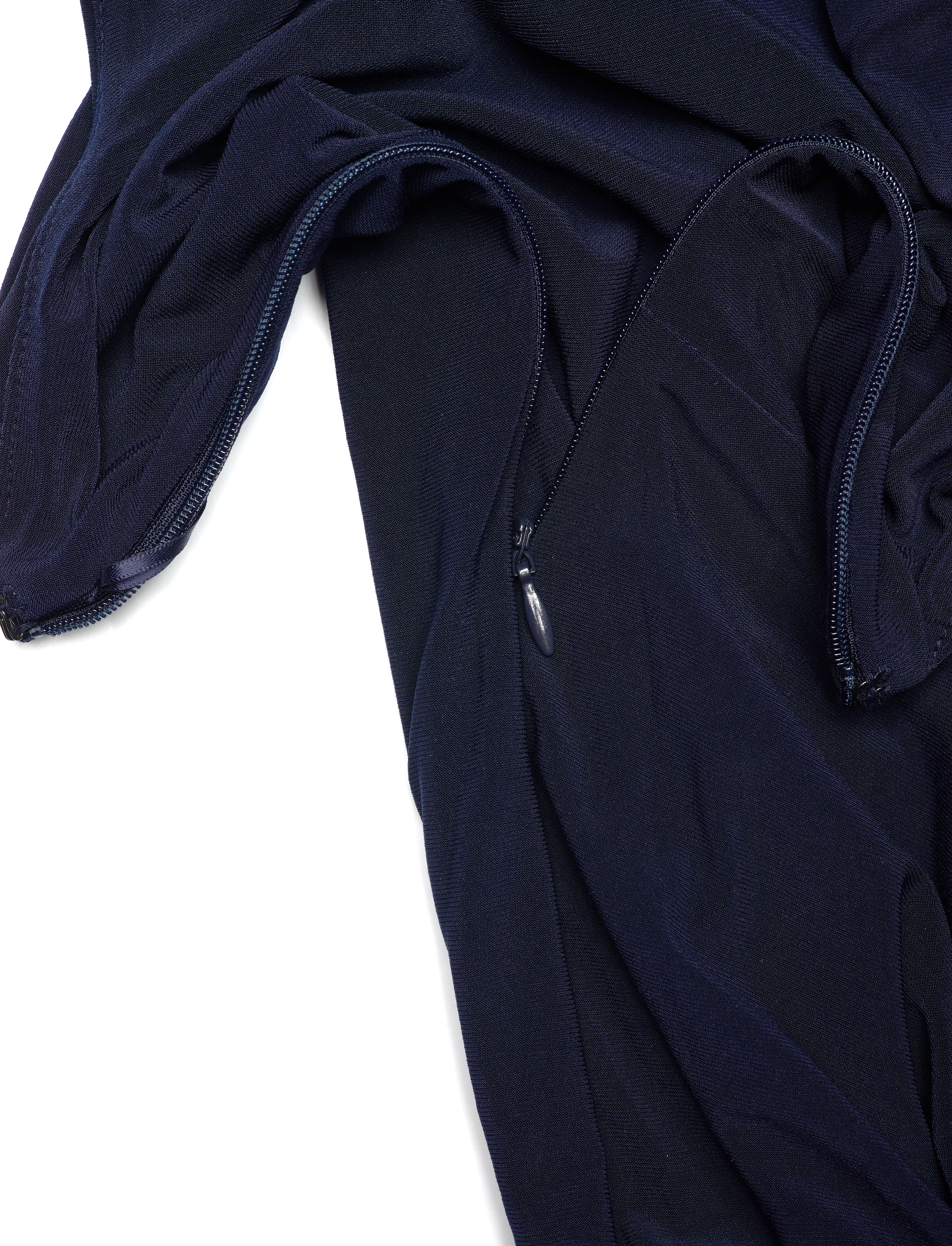Lauren Women - Jersey Off-the-Shoulder Gown - abendkleider - lighthouse navy - 4
