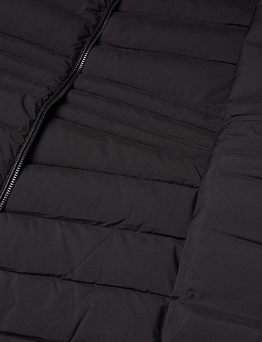 Lauren Women - Chevron-Quilted Hooded Jacket - black - 4