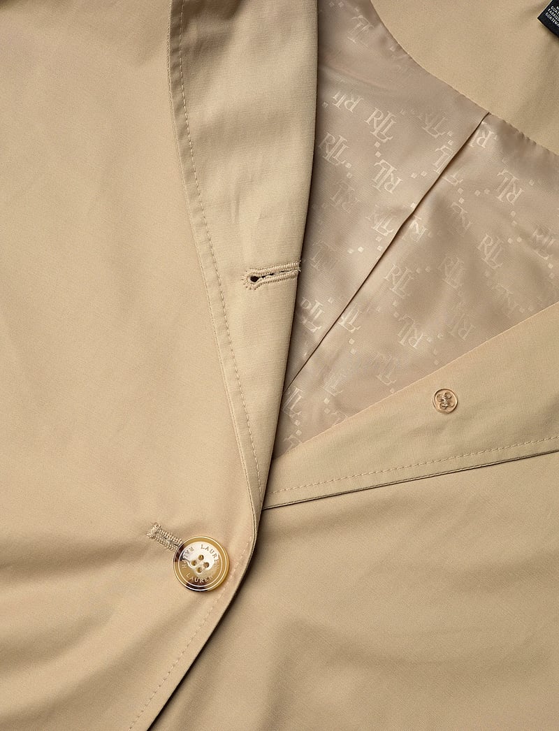 Lauren Women - Hooded Cotton-Blend Balmacaan Coat - trenchcoats - birch tan - 2