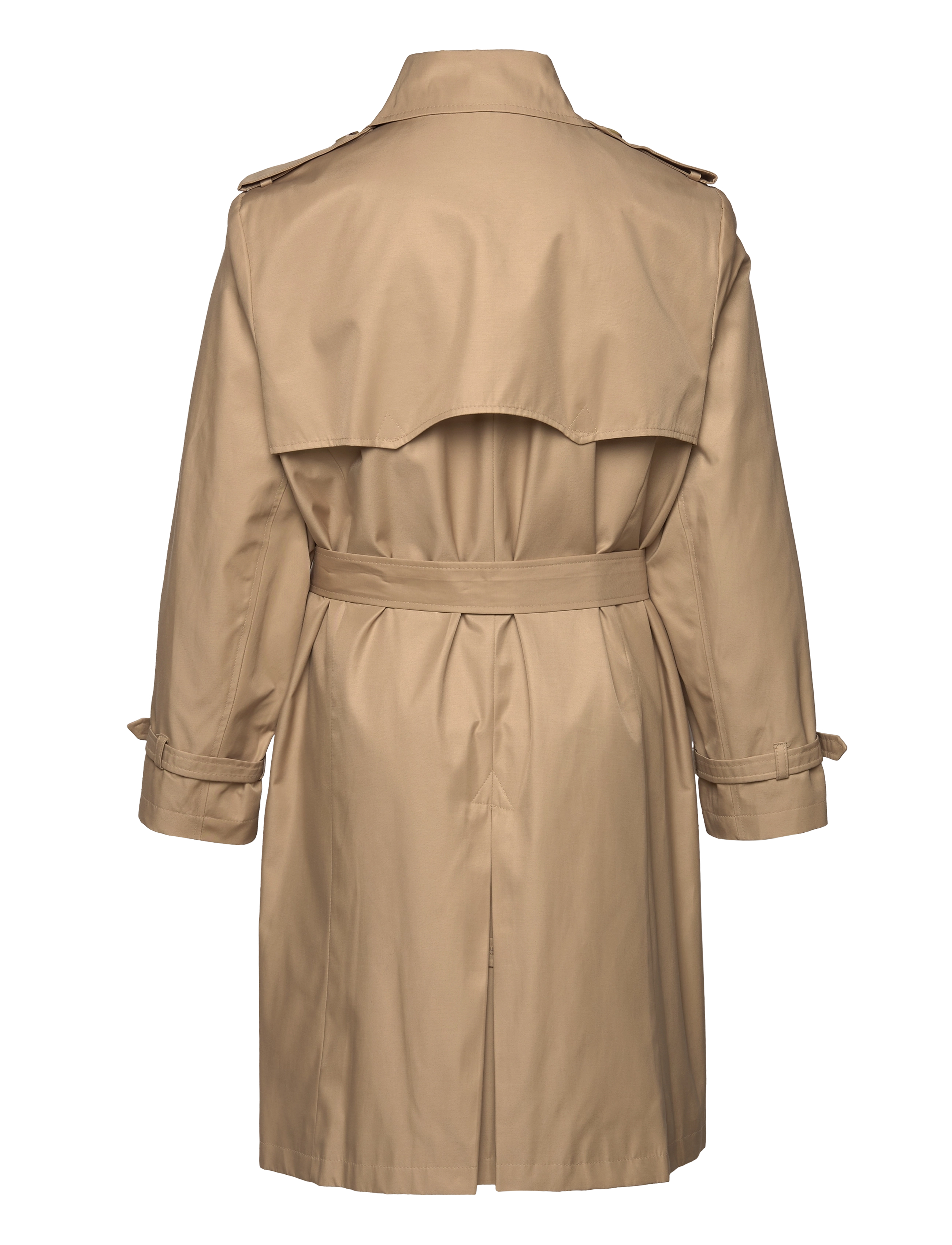 Lauren Women - Double-Breasted Cotton-Blend Trench Coat - rykfrakkar - birch tan - 2