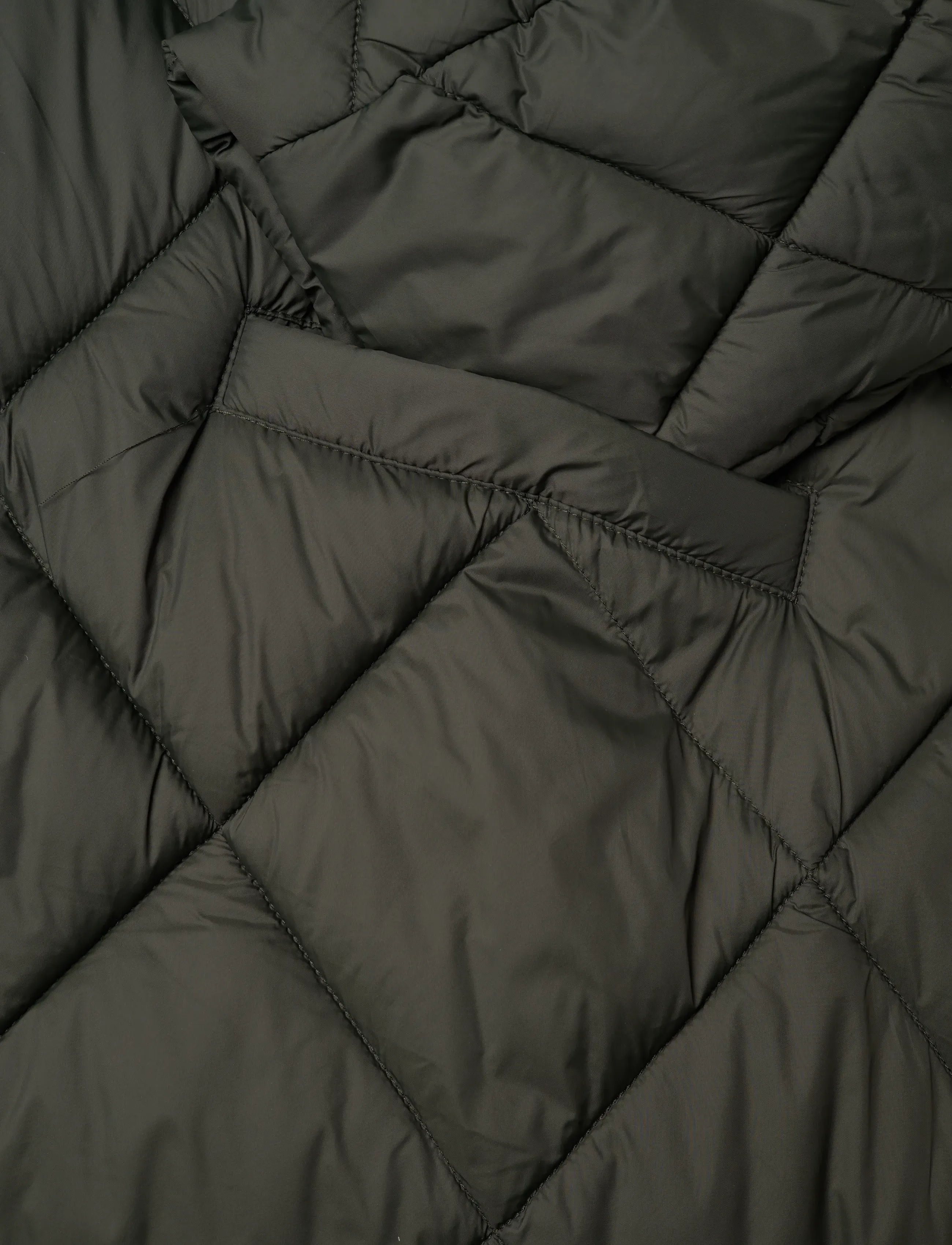 Lauren Women - Hooded Diamond-Quilted Down Coat - Žieminės striukės - litchfield loden - 3