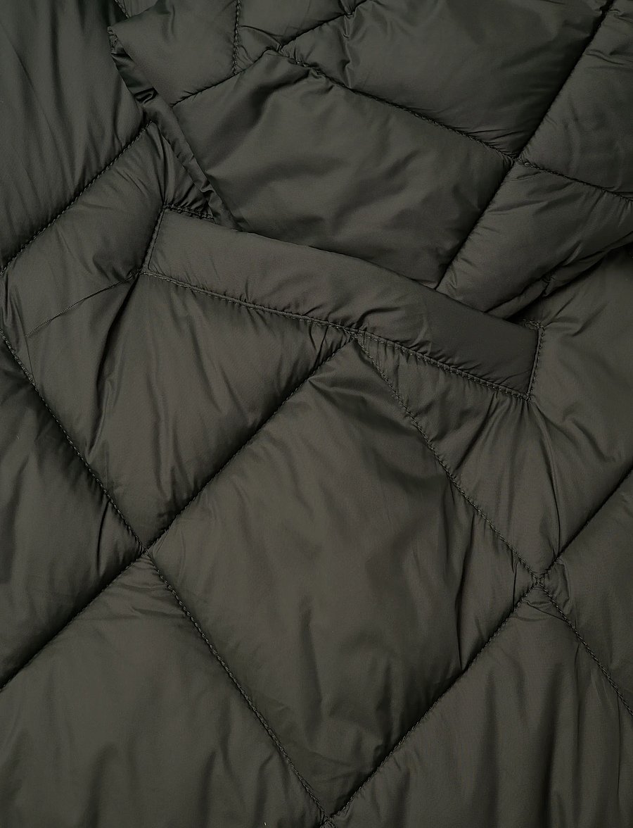 Lauren Women - Hooded Diamond-Quilted Down Coat - Žieminės striukės - litchfield loden - 3