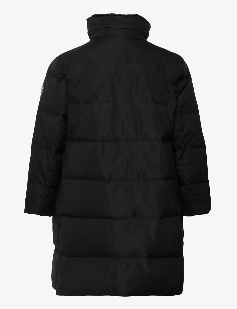Lauren Women - SMOOTH POLY-FF TRIM PUFFER 38" - padded coats - black - 1