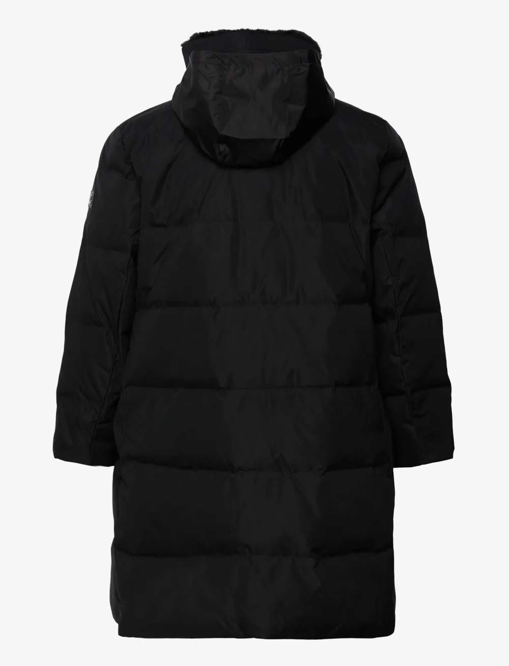 Lauren Women - SMOOTH POLY-FF TRIM PUFFER 38" - padded coats - black - 2