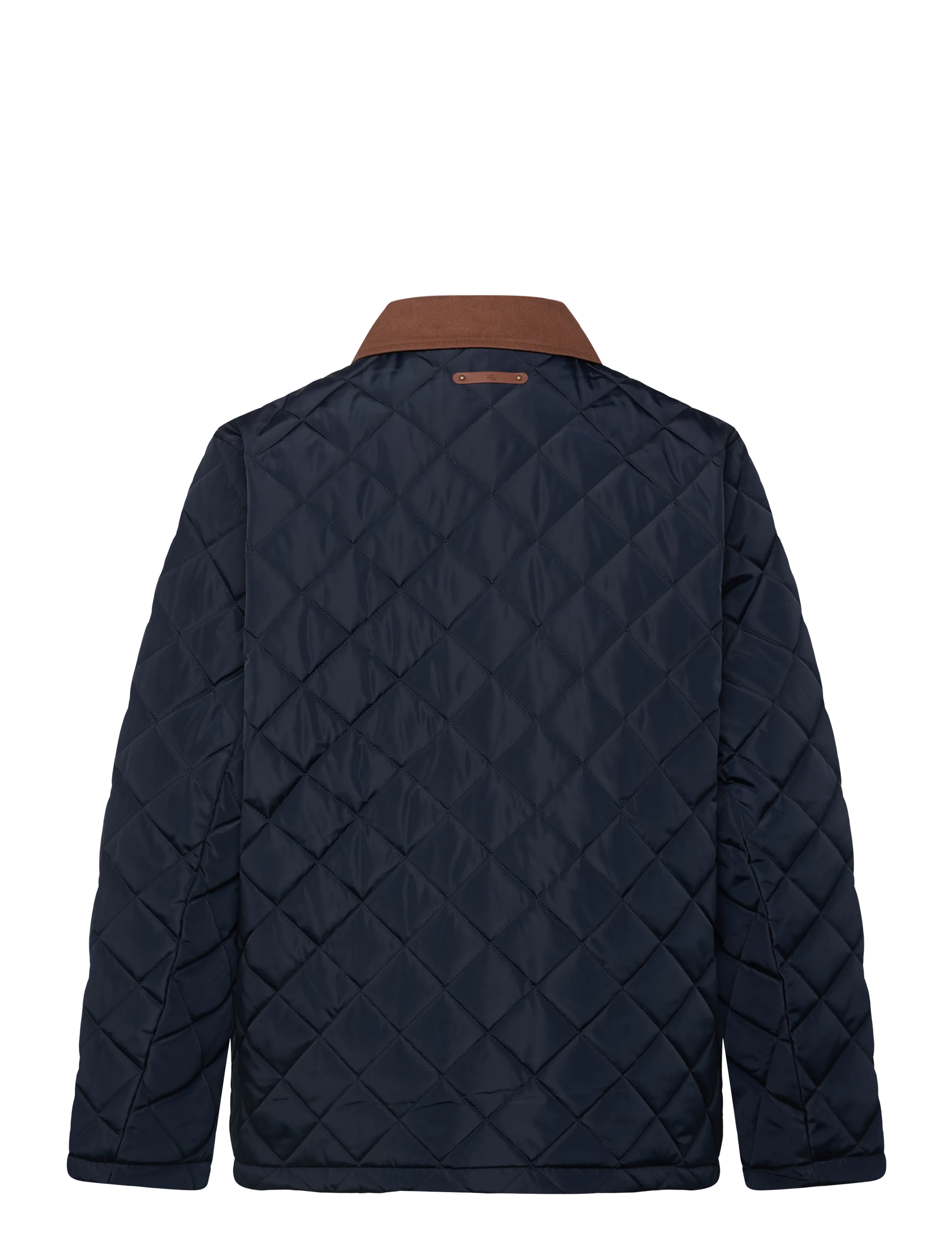 Lauren Women - Twill-Trim Diamond-Quilted Barn Jacket - vestes de printemps - dk navy - 1