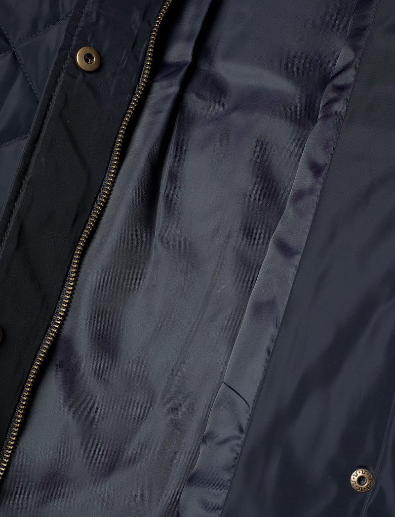 Lauren Women - Twill-Trim Diamond-Quilted Barn Jacket - frühlingsjacken - dk navy - 4