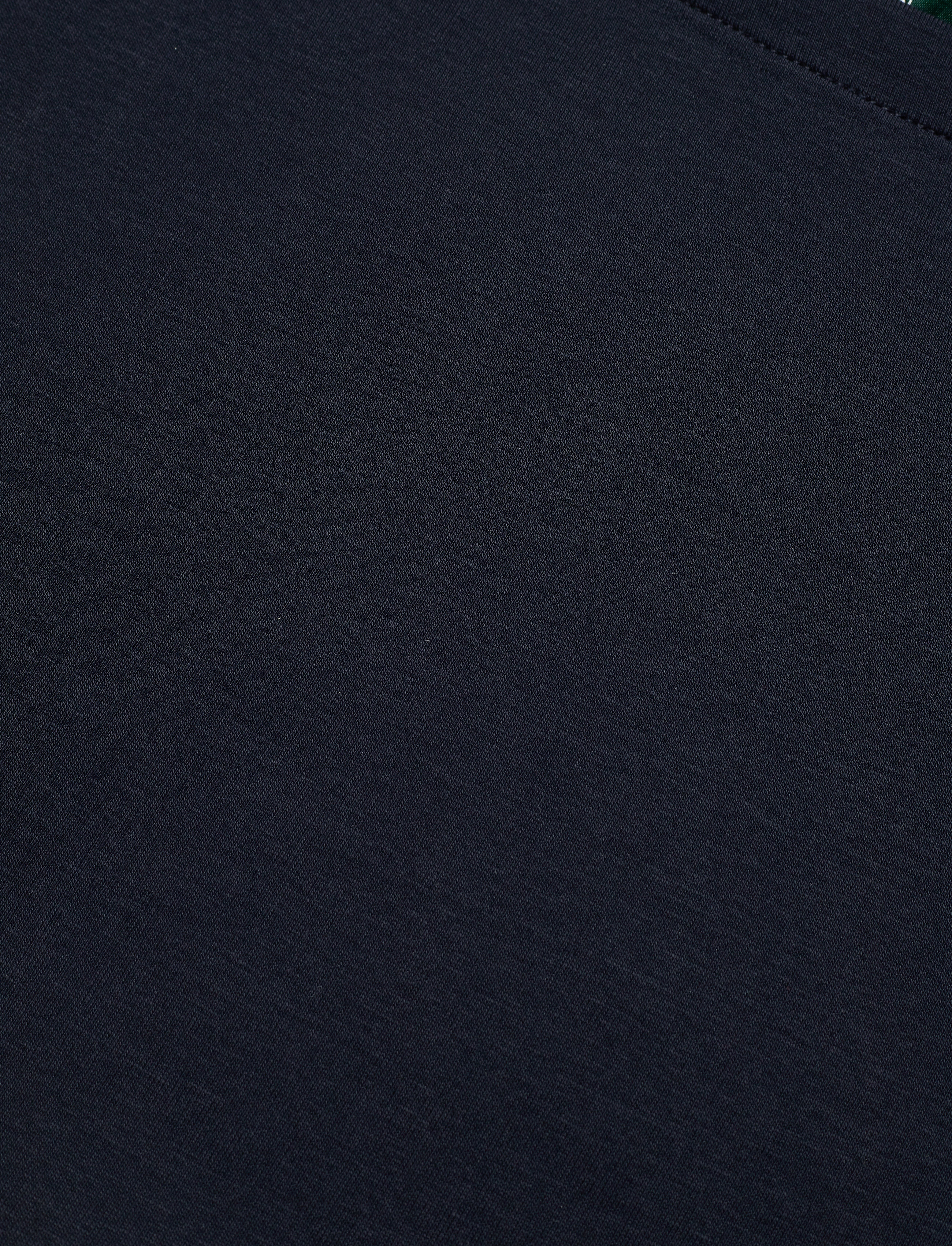 Lauren Women - Stretch Cotton Boatneck Top - lauren navy - 3