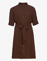 Lauren Women - Collared Dress - shirt dresses - brown birch - 1