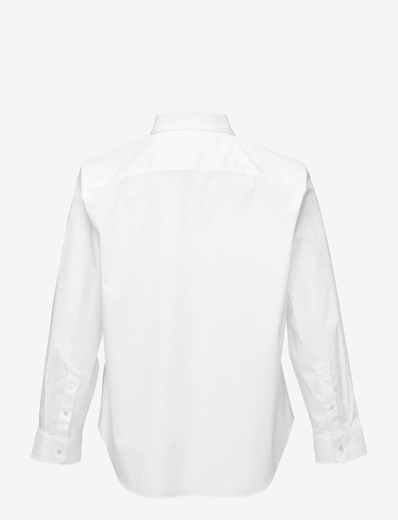 Lauren Women - No-Iron Stretch Cotton Shirt - long-sleeved shirts - white - 1