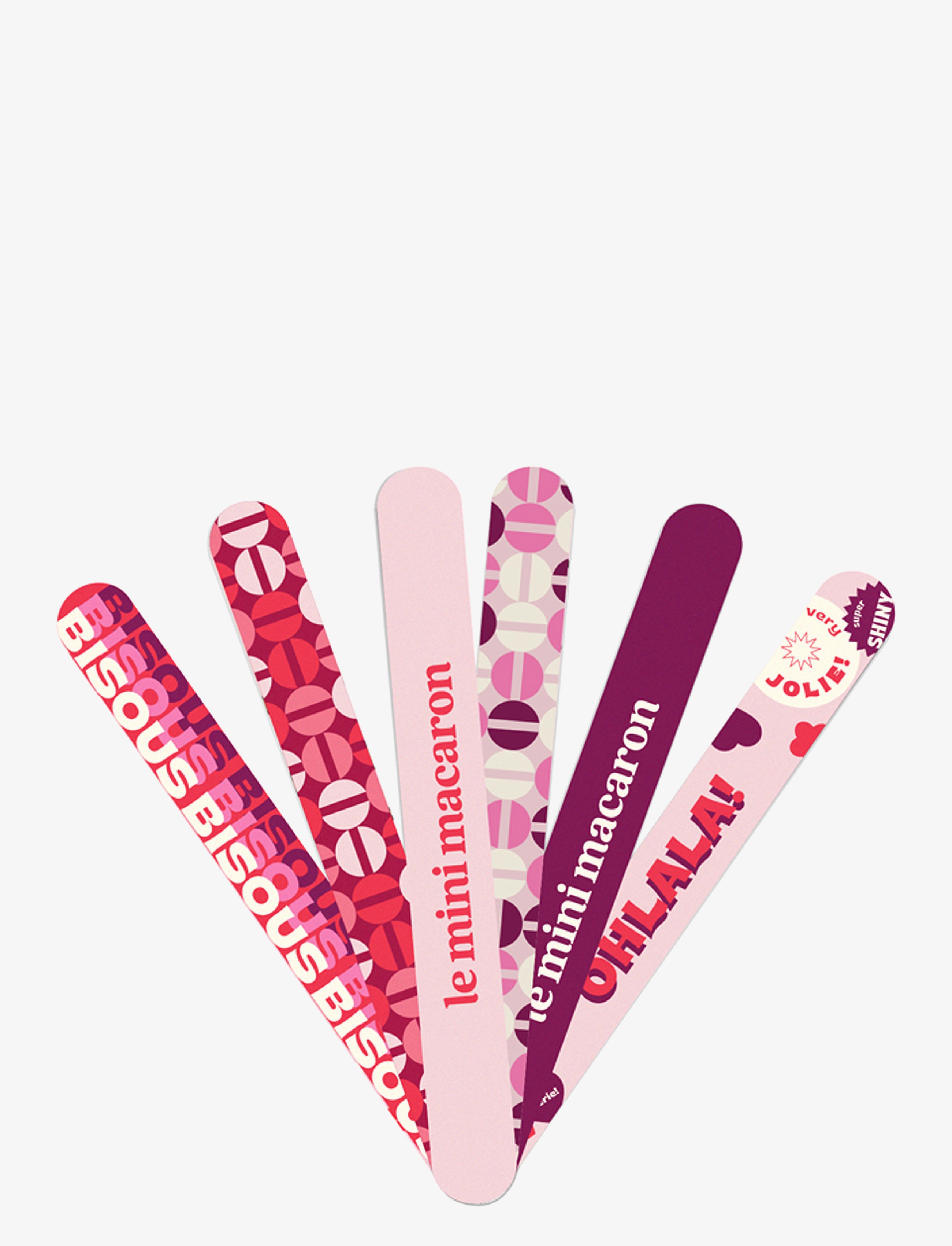 Le Mini Macaron Nail File (6-In-1 Peel Off) nageltillbehör dam – bild 2