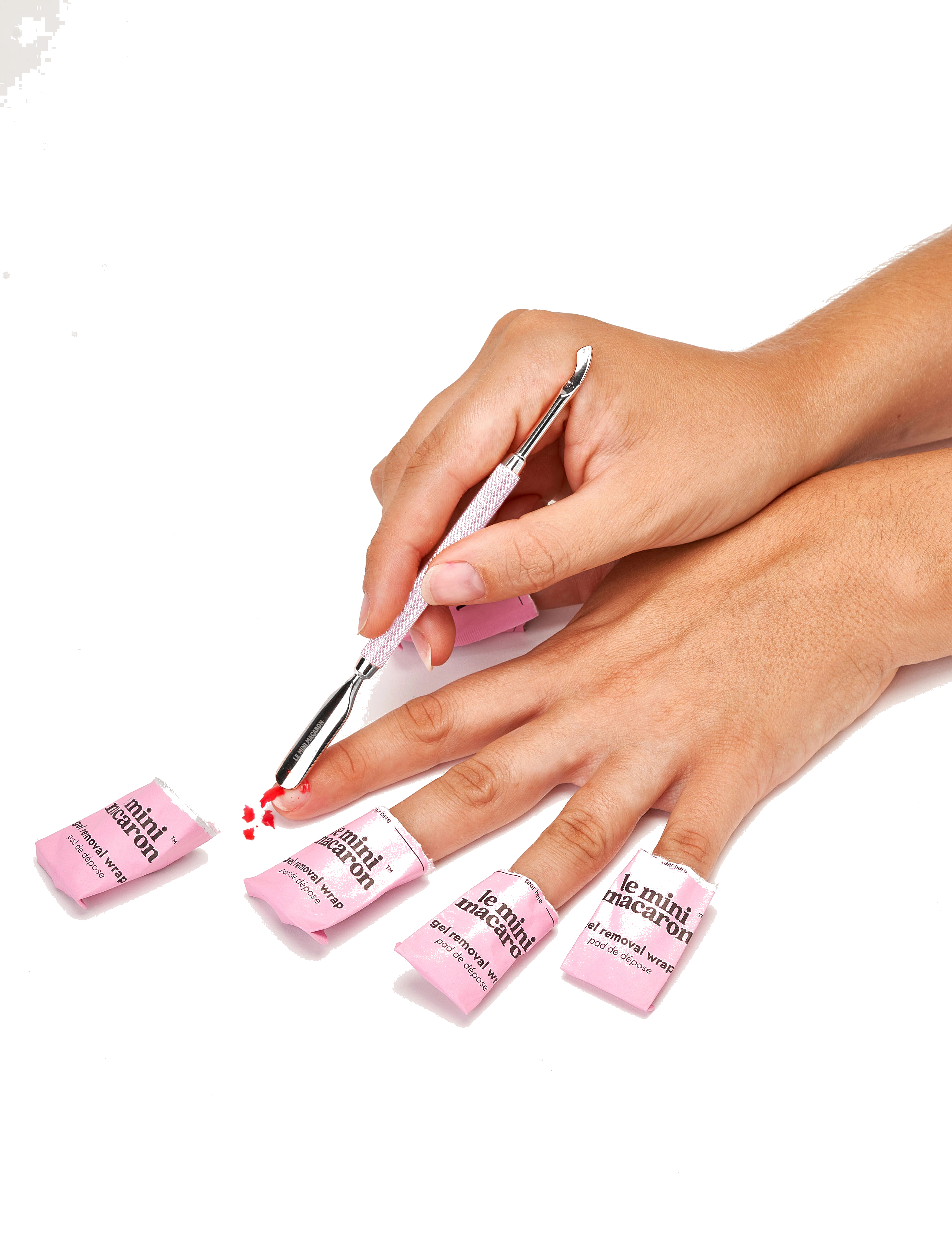 Le Mini Macaron - Gel Polish Removal Tool - smink - clear - 3