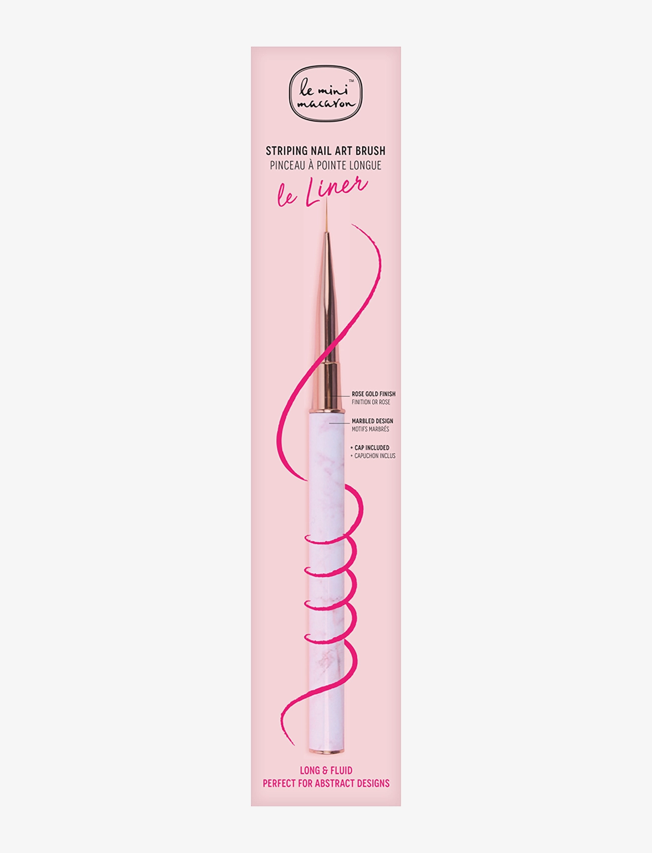 Le Mini Macaron - Long Striper Brush LE LINER - smink - le liner - 2