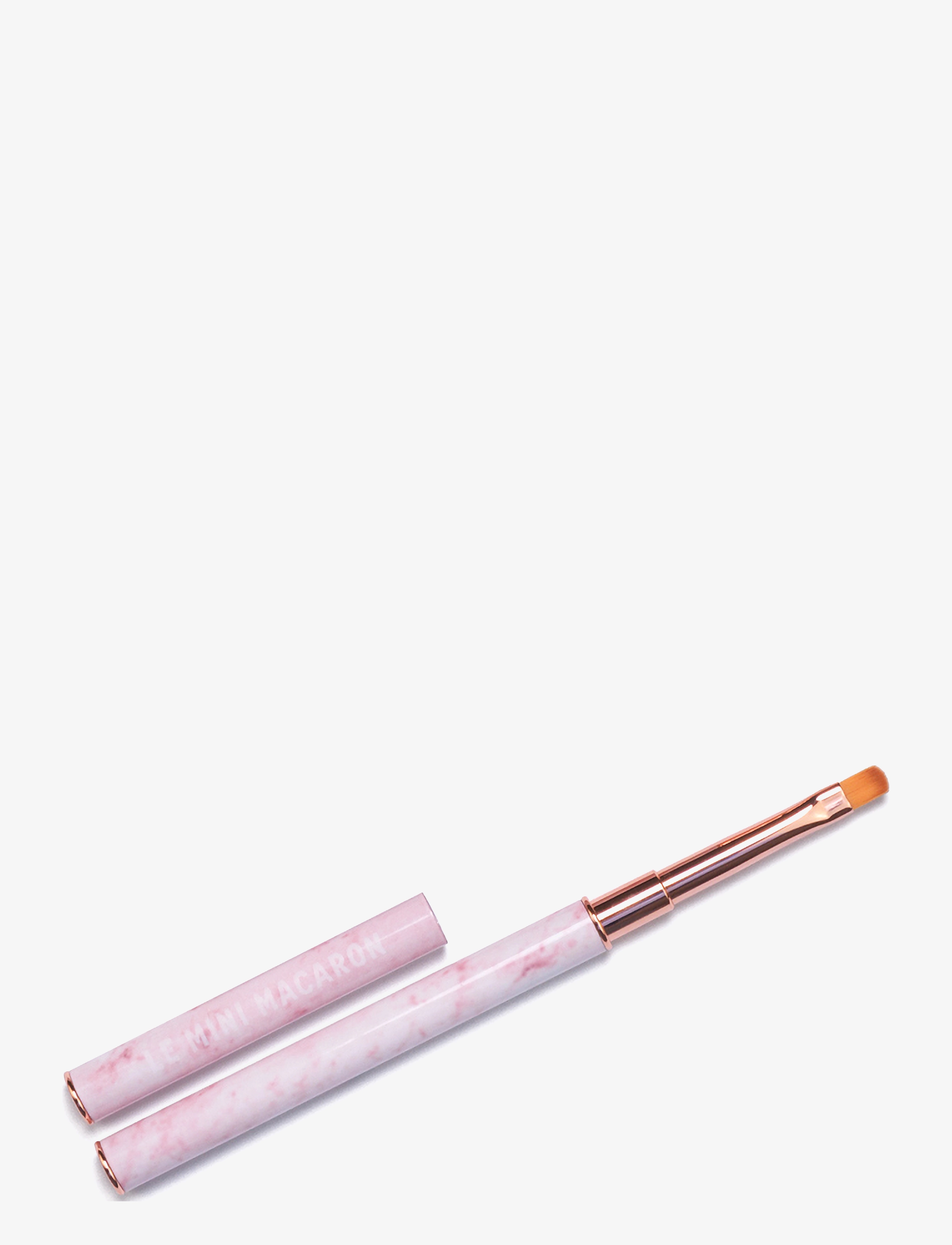 Le Mini Macaron Perfecting/Clean-Up Brush, Tools, Nude, Str: ONE SIZE