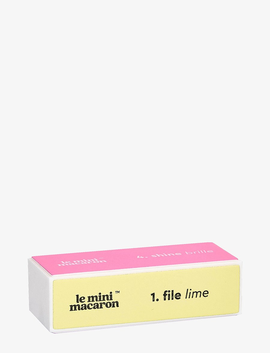 Le Mini Macaron - 4 Ways Nail Buffer - clear - 0