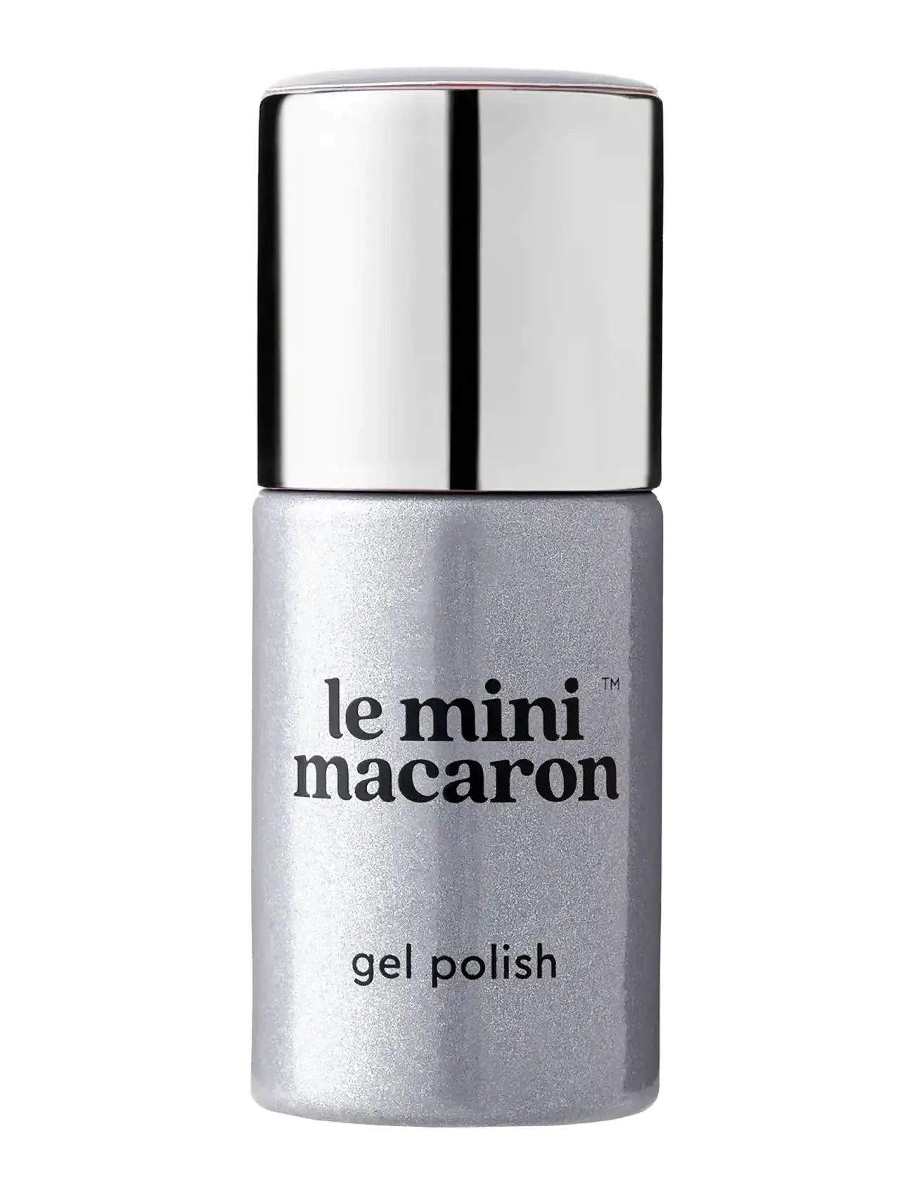 Le Mini Macaron Cat Eye Gel Polish (Polish + Magnet) - Gel Neglelakk - MOON BEAM / silver