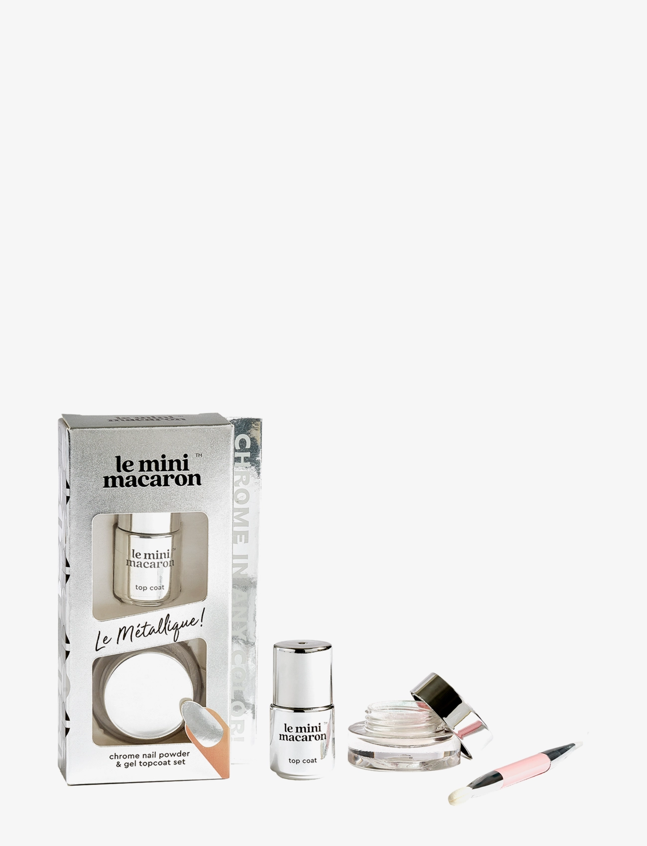 Le Mini Macaron - Chrome Powder Set LE MÉTALLIQUE! - smink - le mÉtallique! - 2