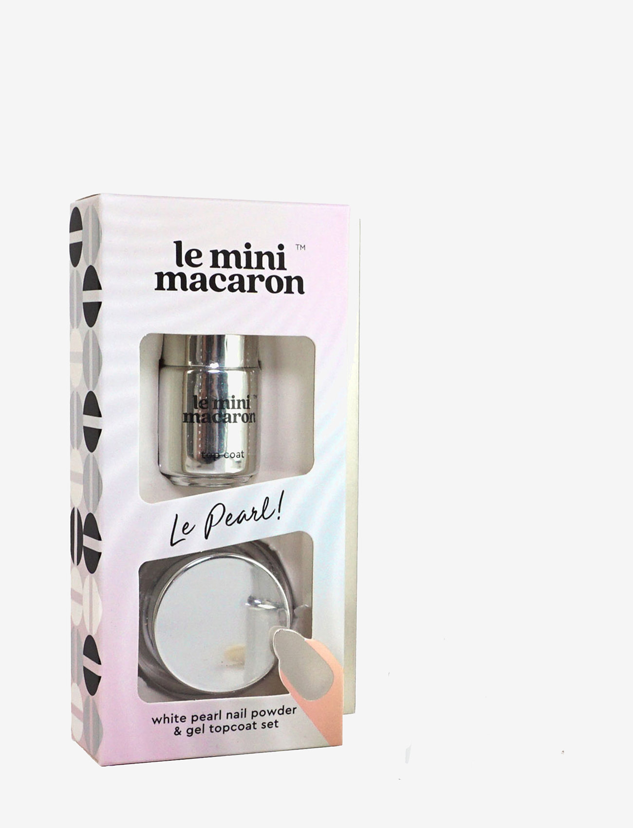Le Mini Macaron - Chrome Powder Set, Le Pearl - makeup - le pearl! - 1