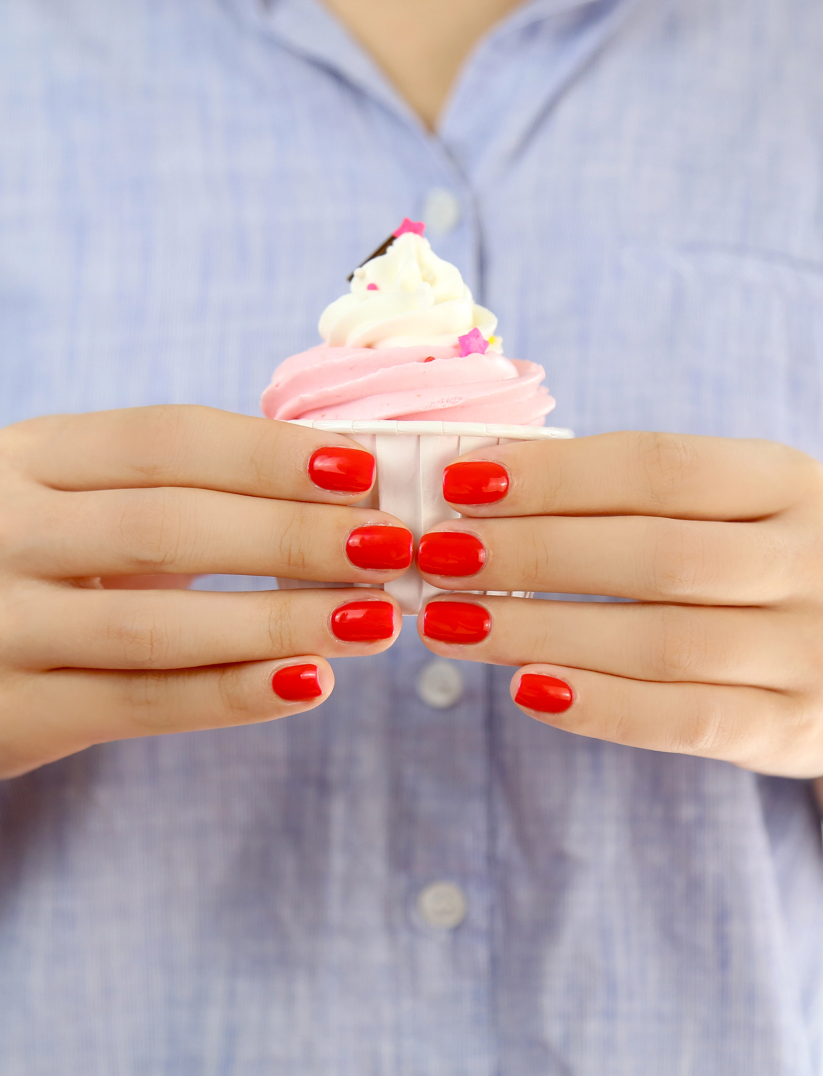 Le Mini Macaron - Single Gel Polish CHERRY RED - smink - cherry red - 4