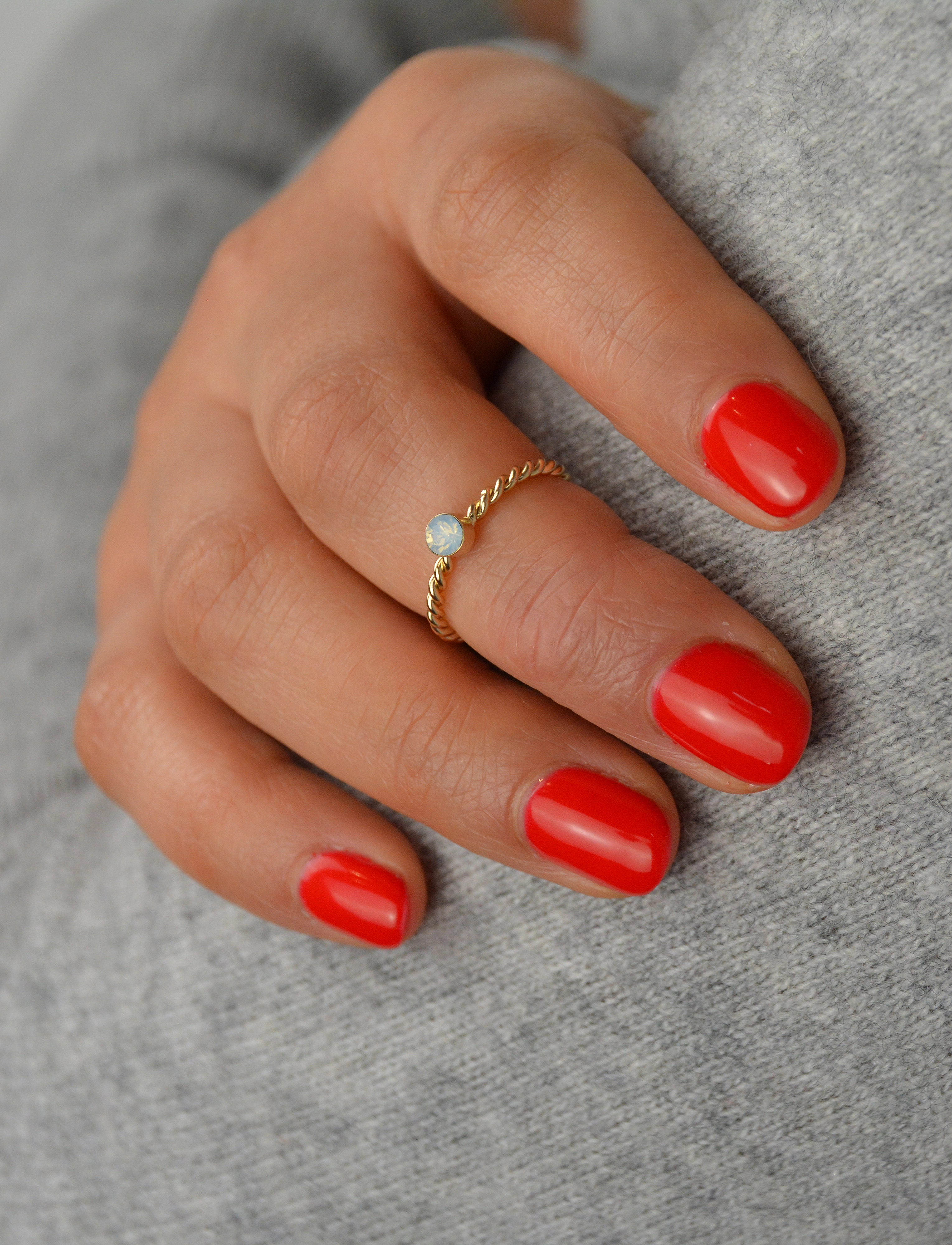 Le Mini Macaron - Single Gel Polish CHERRY RED - smink - cherry red - 5