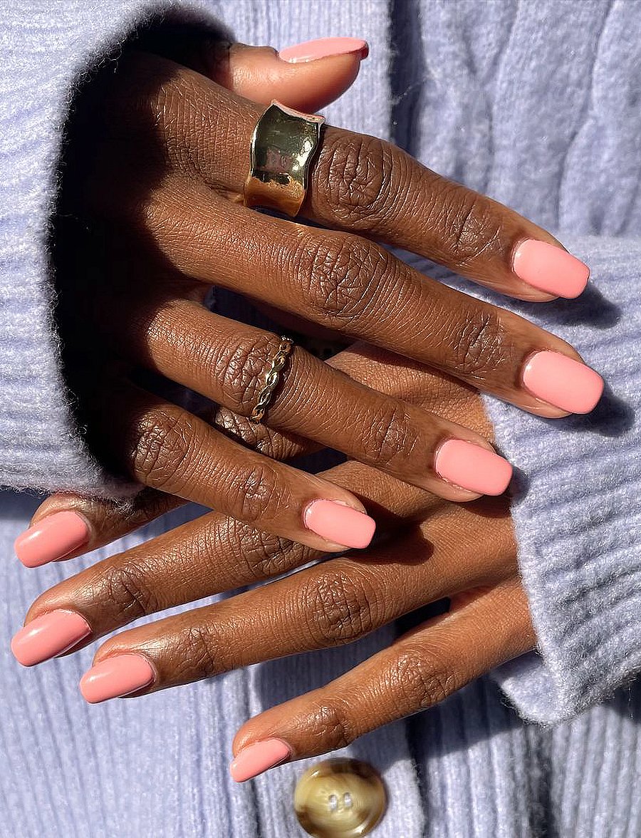 Le Mini Macaron - Single Gel Polish ROSE CRÈME - makeup - rose crÈme - 3