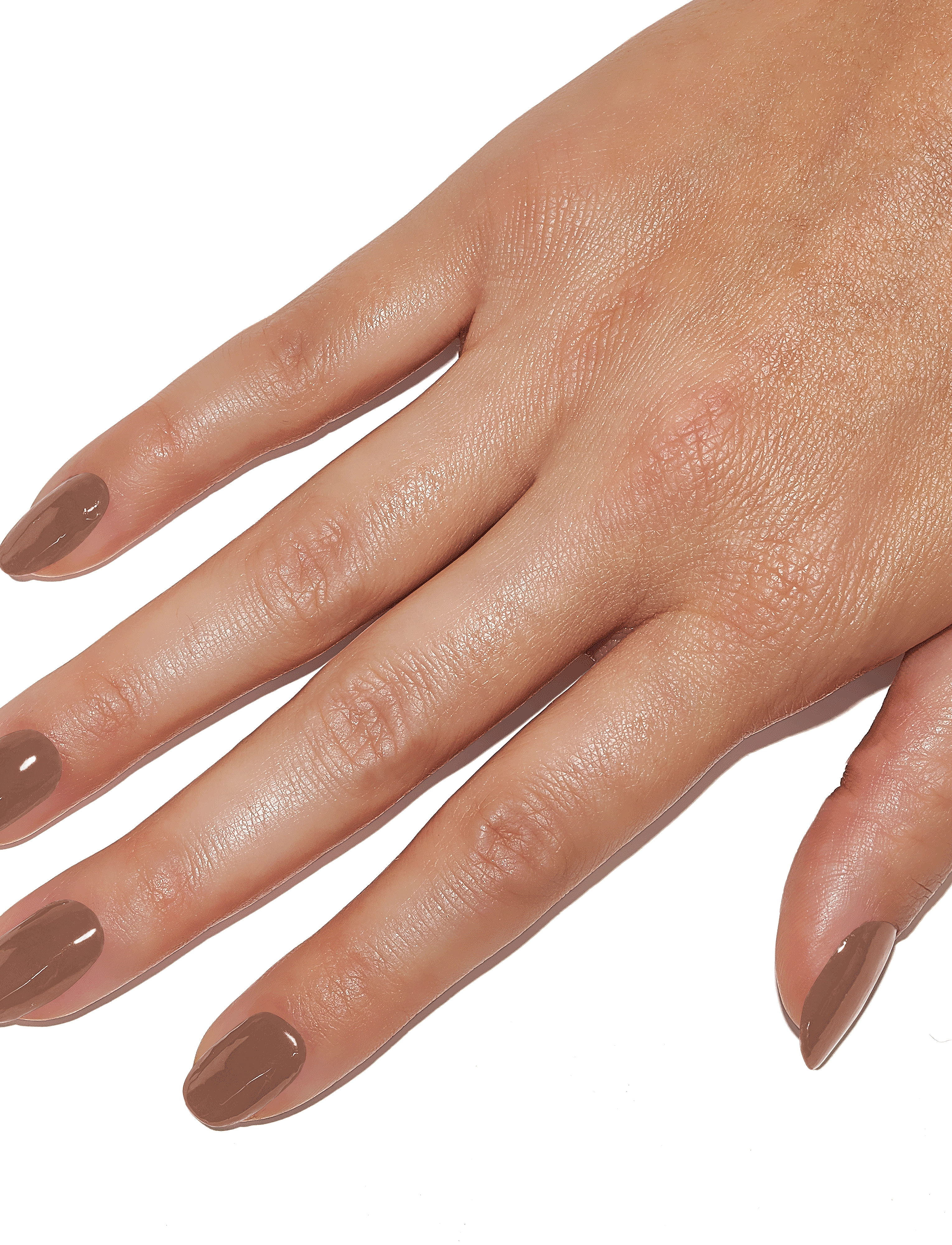 Le Mini Macaron Single Gel Polish Latte, 8.5 ml, Brown, Negle > Gelé-Neglelak, Dame
