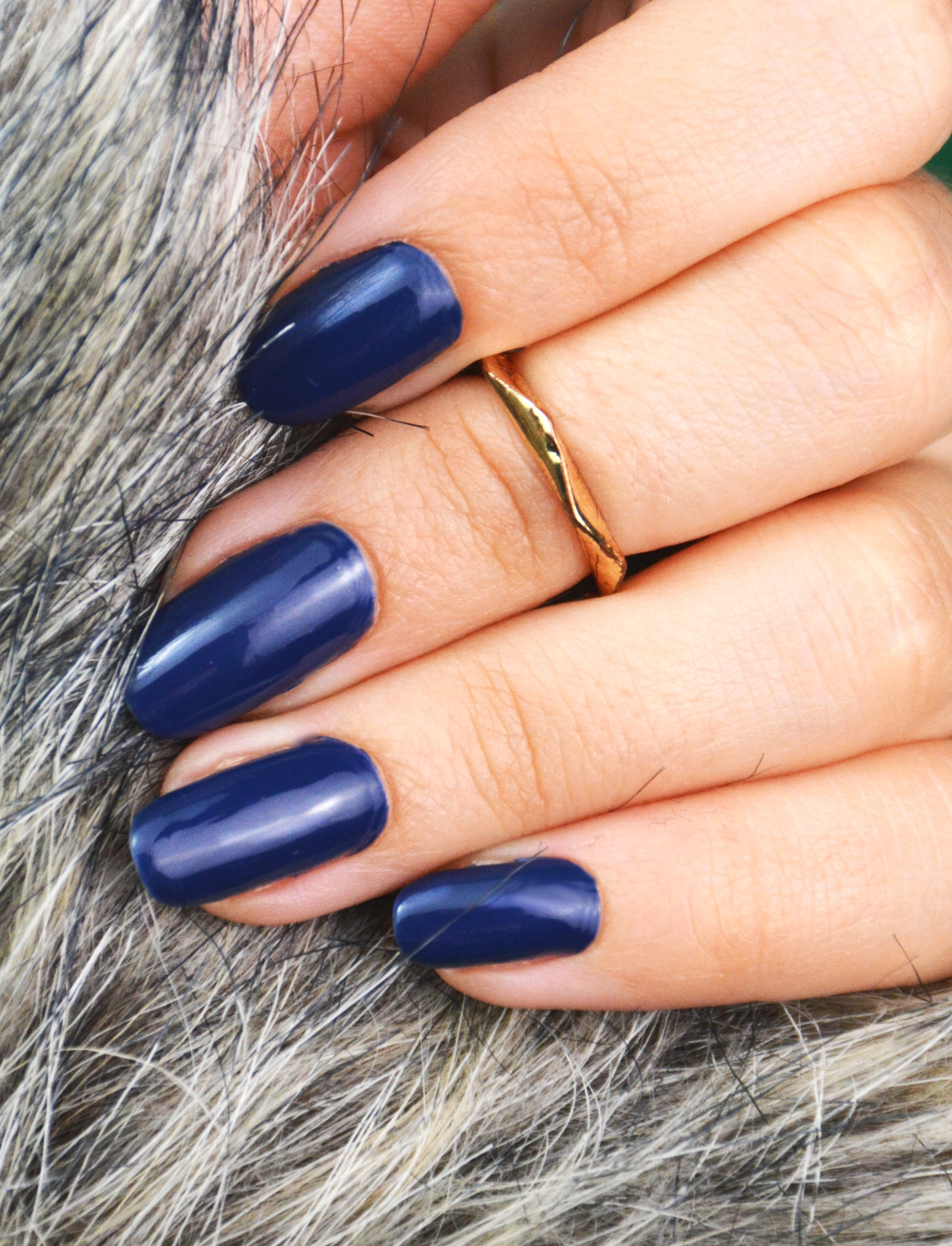 Le Mini Macaron - Single Gel Polish MIDNIGHT BLUEBERRY - makeup - midnight blueberry - 3