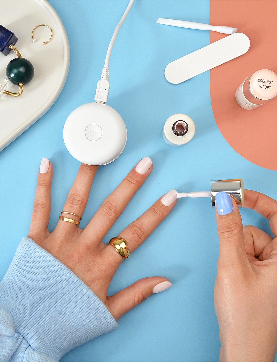Le Mini Macaron - Single Gel Polish COCONUT YOGURT - makeup - coconut yogurt - 4