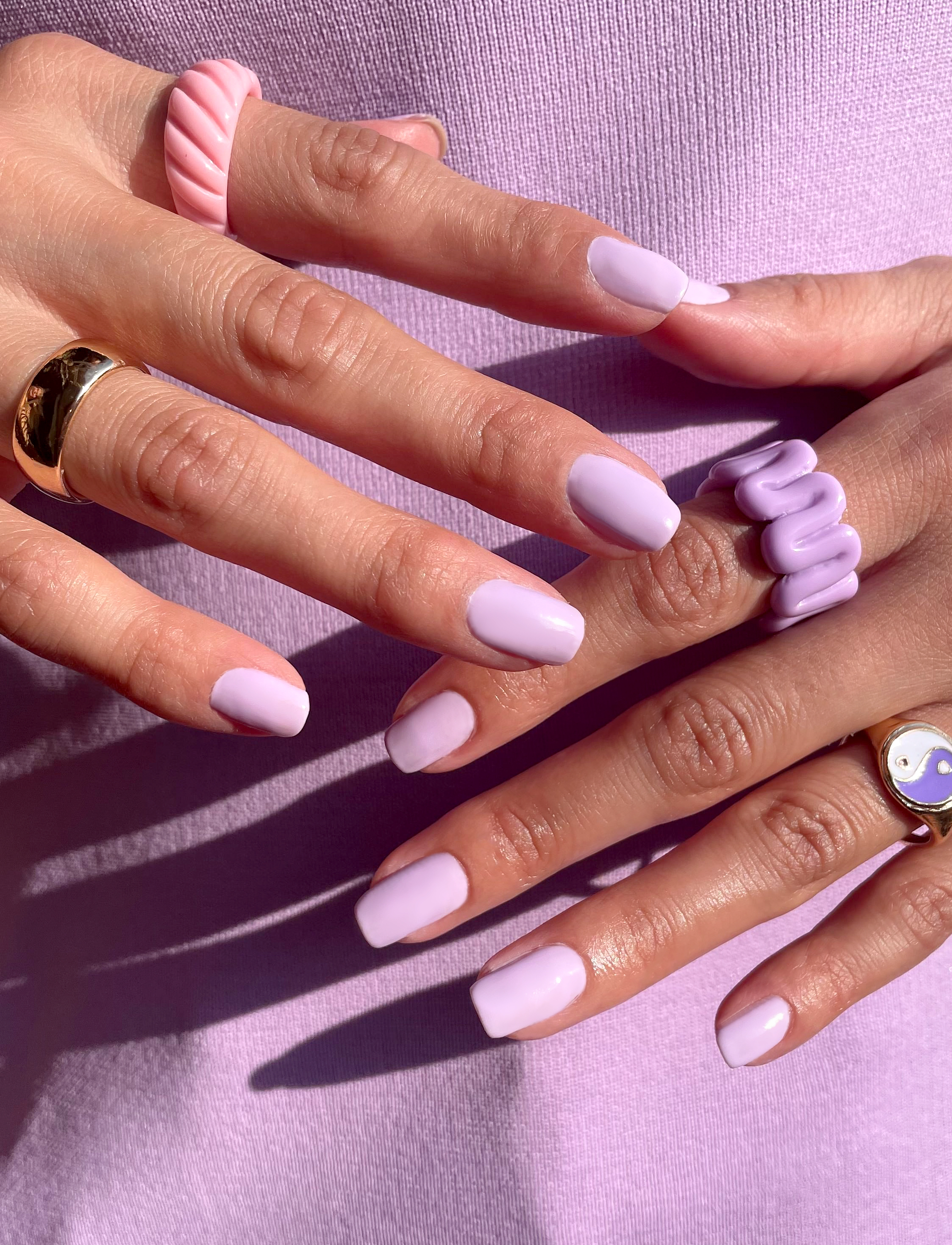 Le Mini Macaron Single Gel Polish Lilac Blossom, 8.5 ml, Purple, Negle > Gelé-Neglelak, Dame