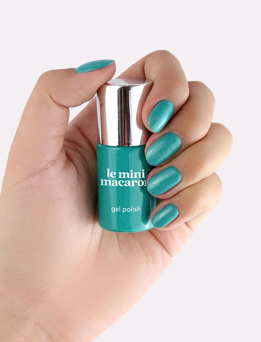Le Mini Macaron - Single Gel Polish SPARKLING SEA SALT - makeup - sparkling sea salt - 0